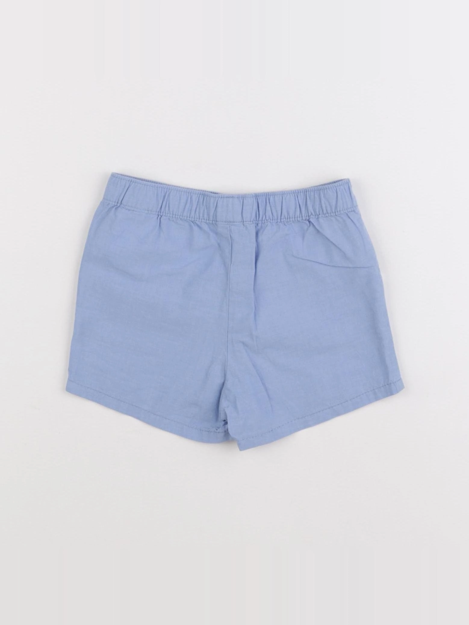 H&M - short bleu - 3/6 mois