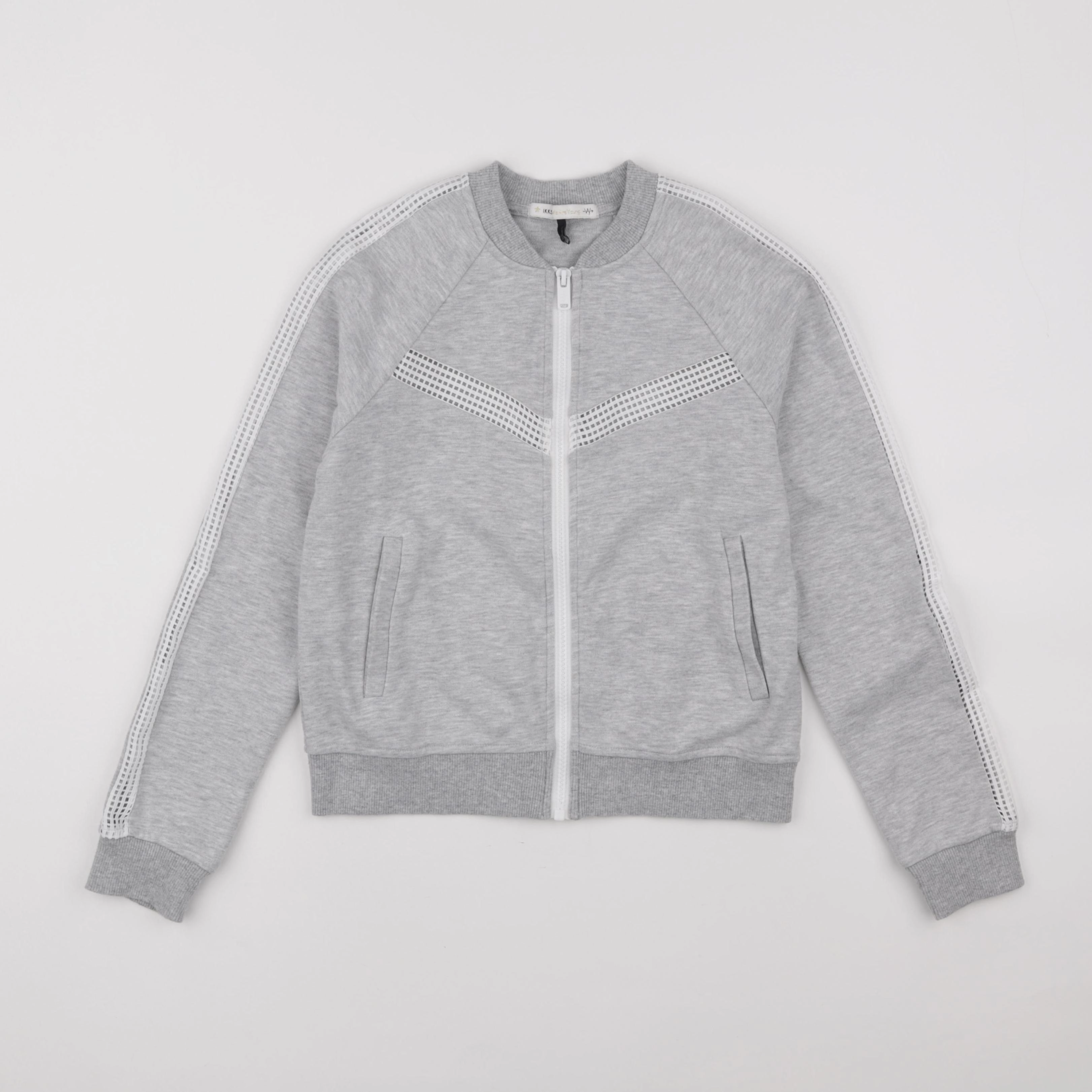 IKKS - sweat gris - 12 ans