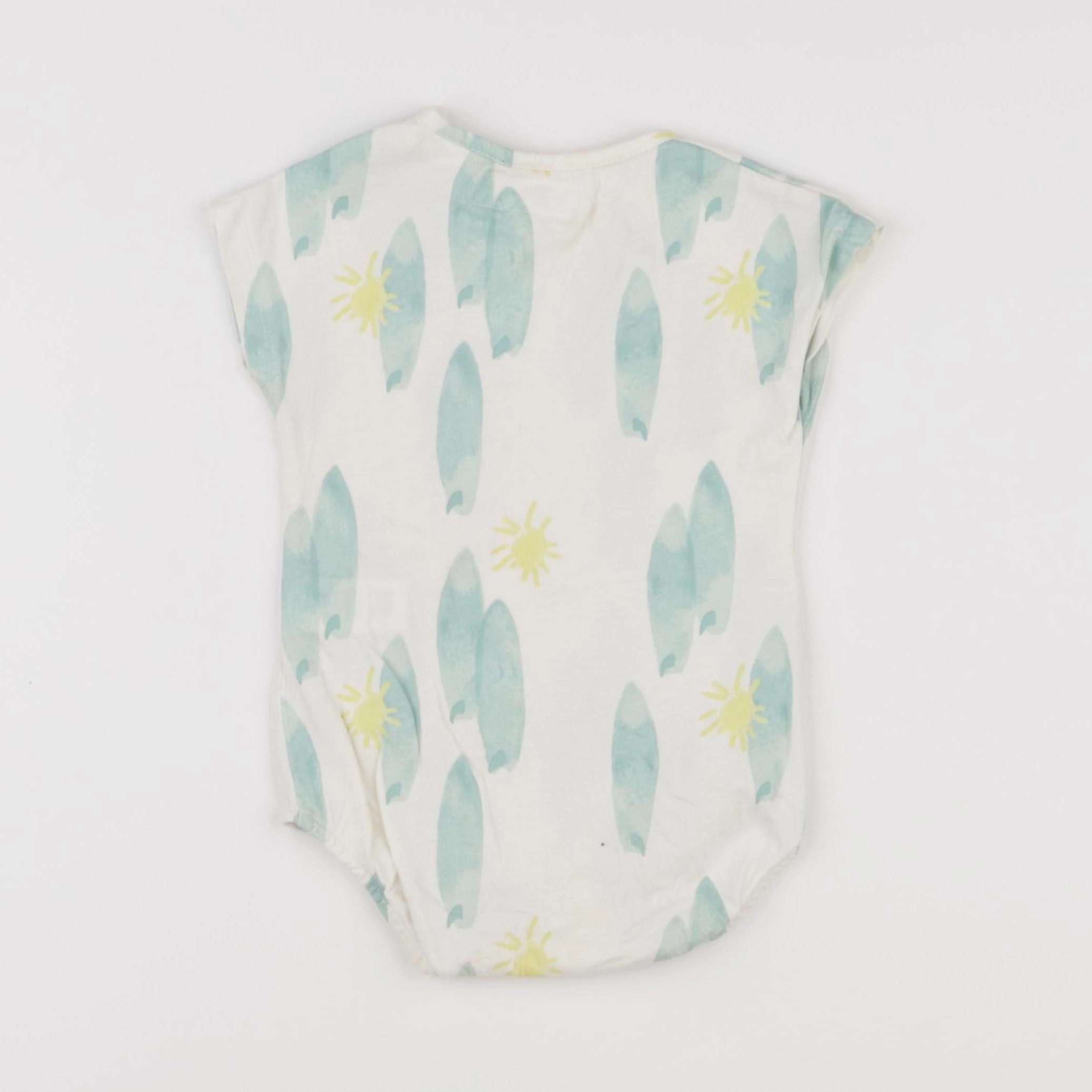 Zara - body beige - 9/12 mois