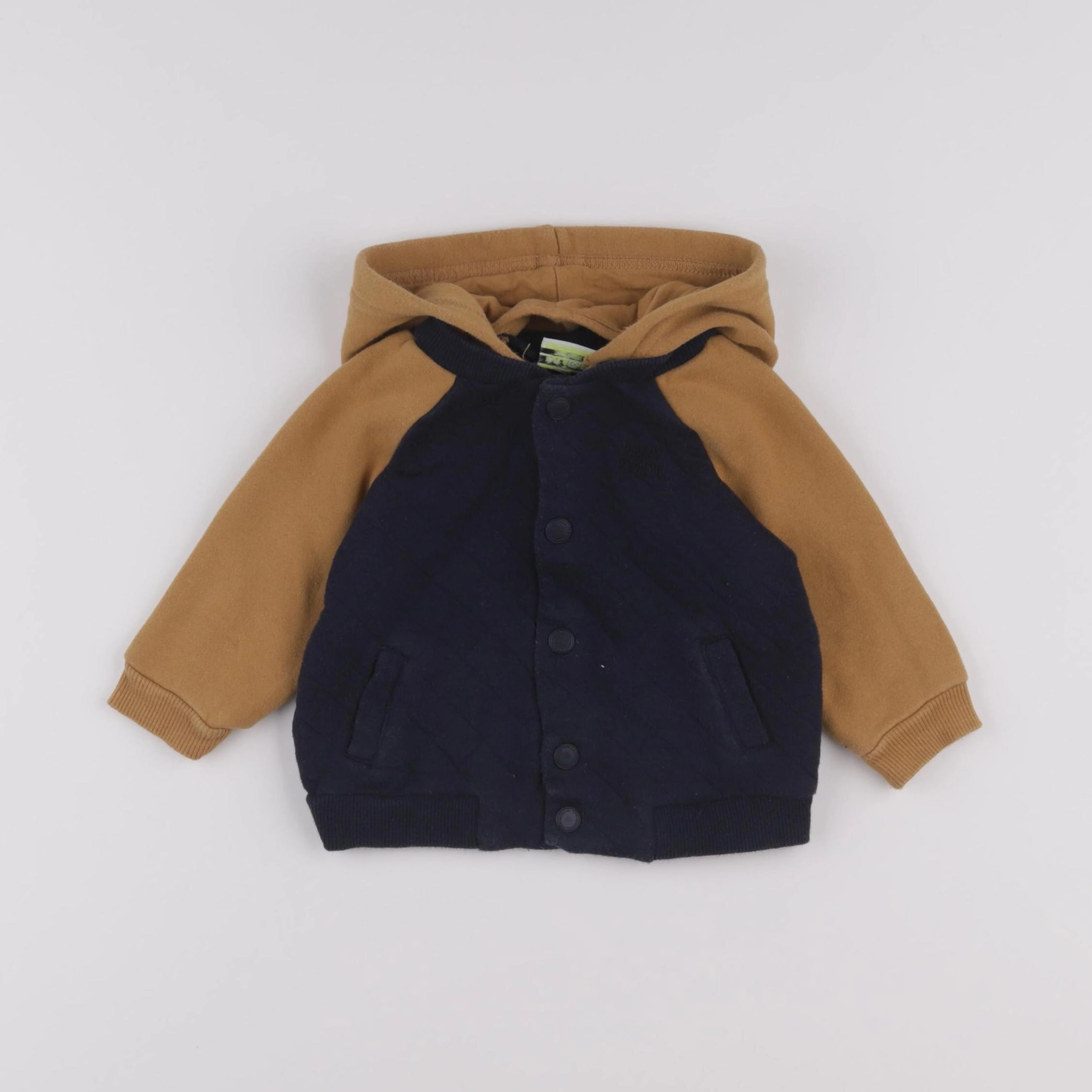 Tape à l'oeil - sweat bleu - 9 mois