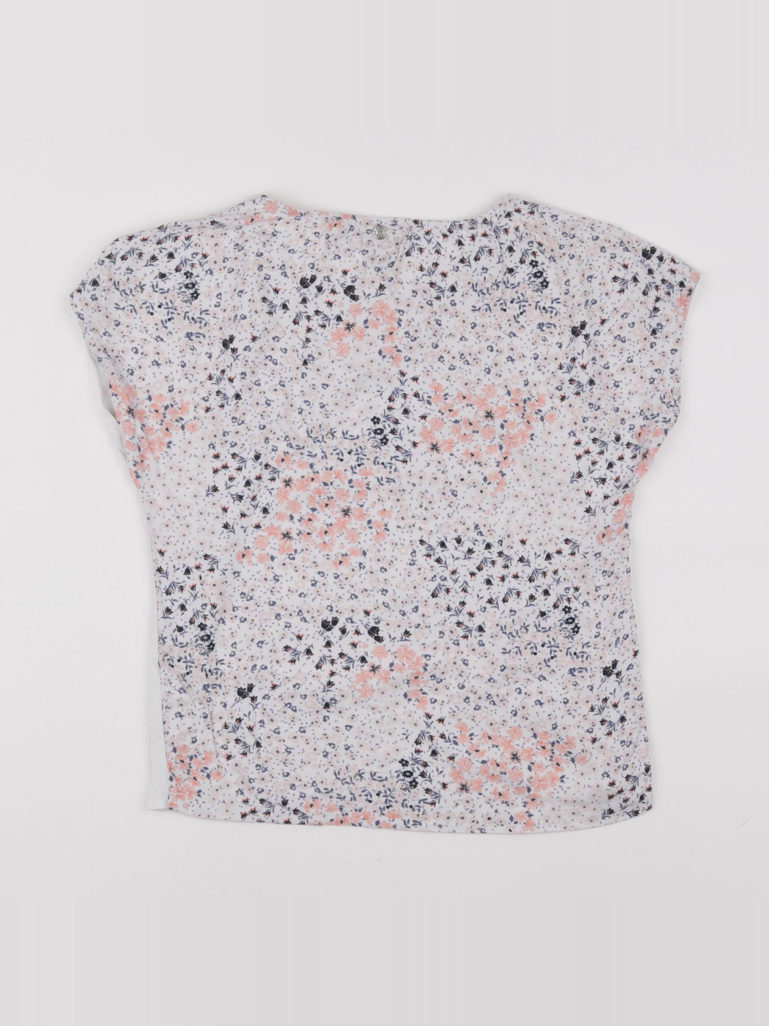 IKKS - tee-shirt blanc, bleu - 12 ans