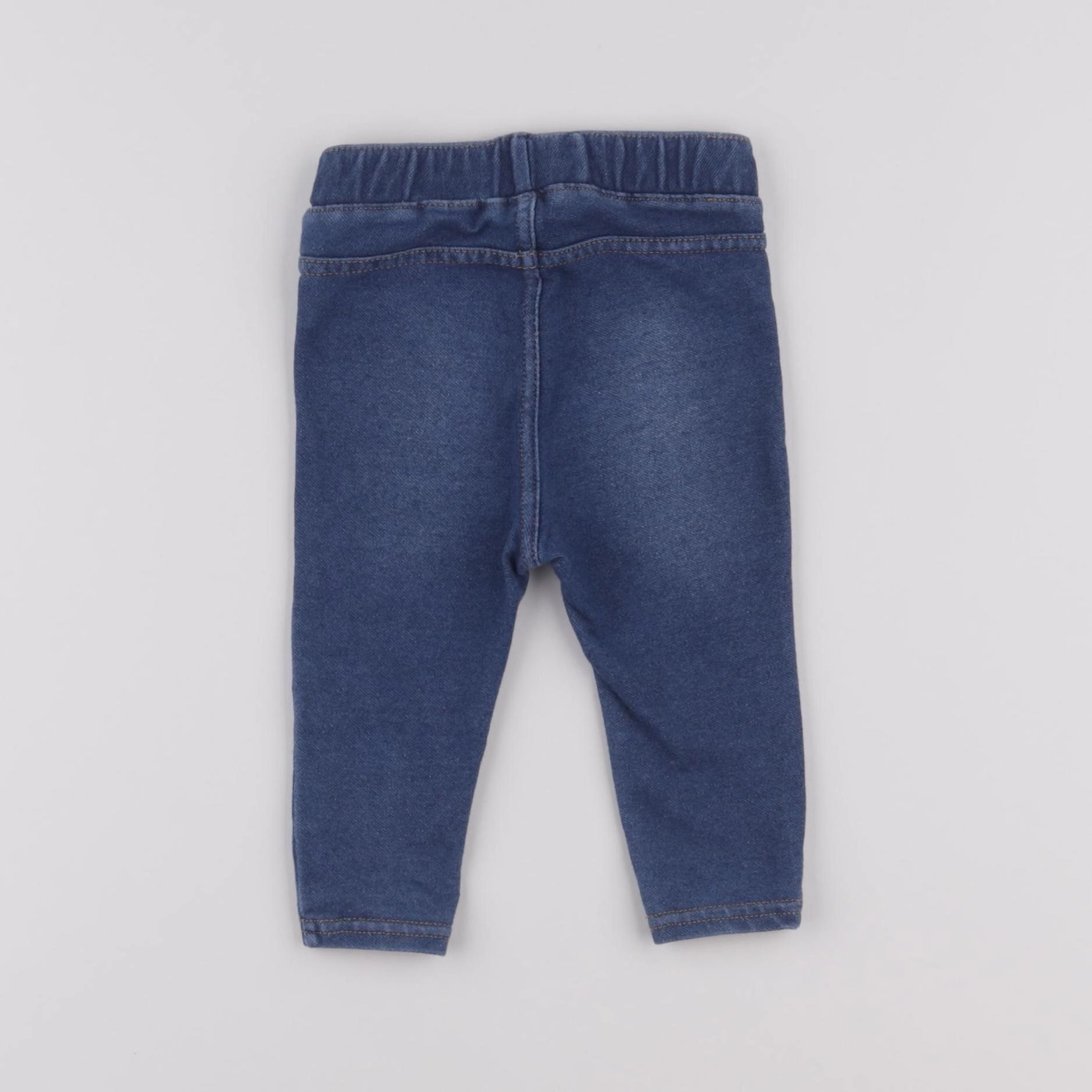 H&M - jegging bleu - 3/6 mois