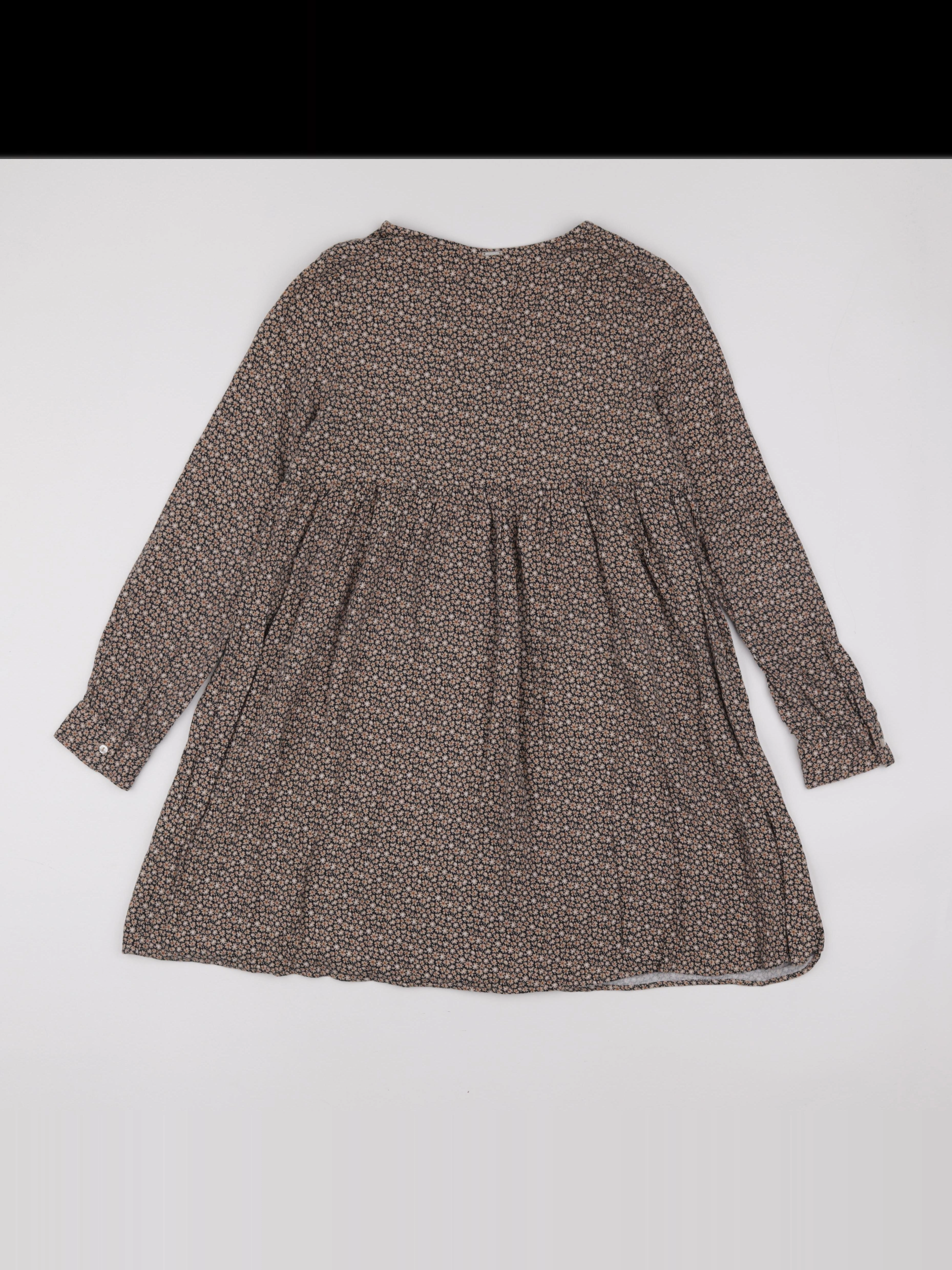 IKKS - robe bleu, marron - 12 ans