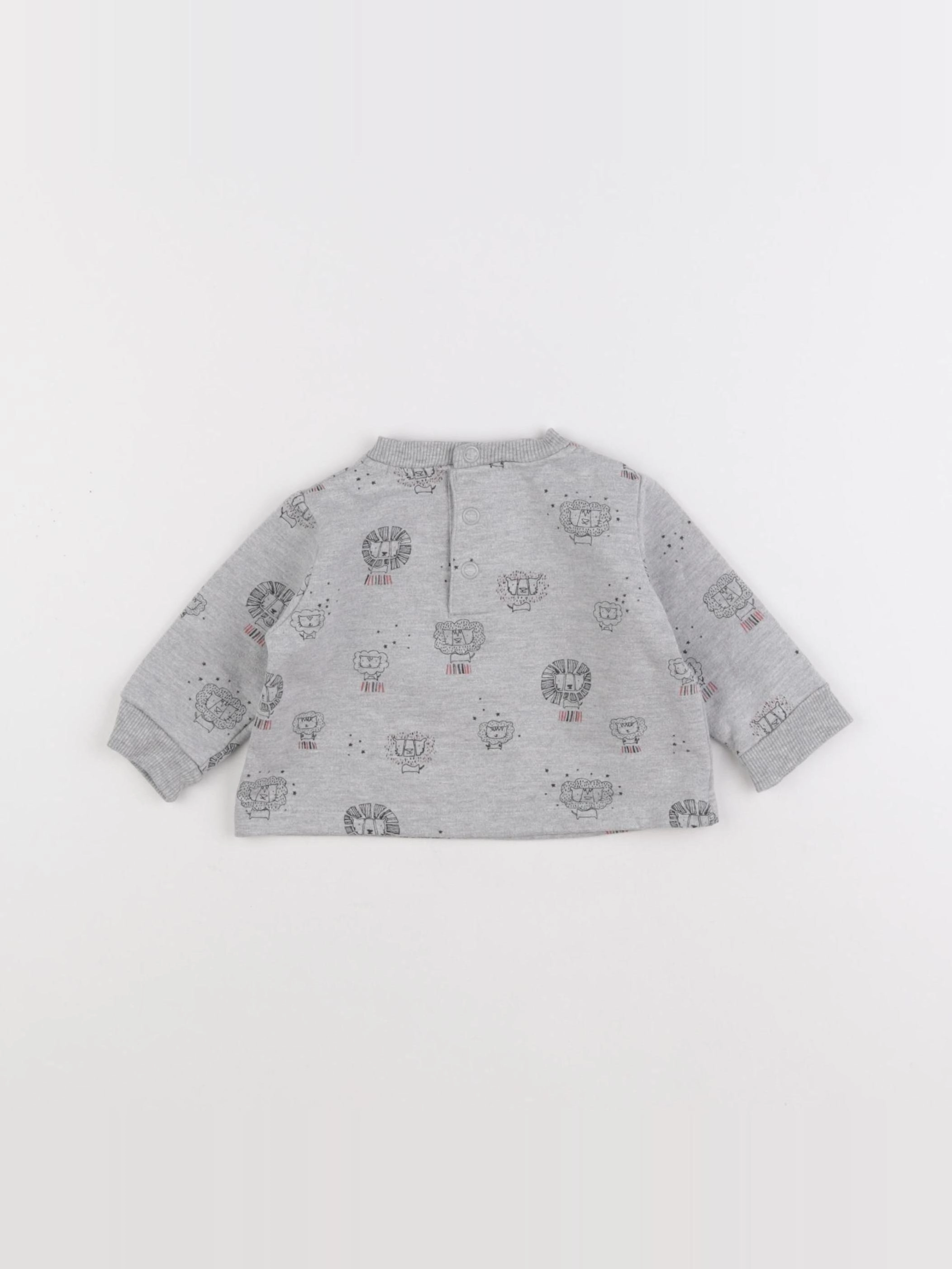 Boutchou - sweat gris - 6 mois