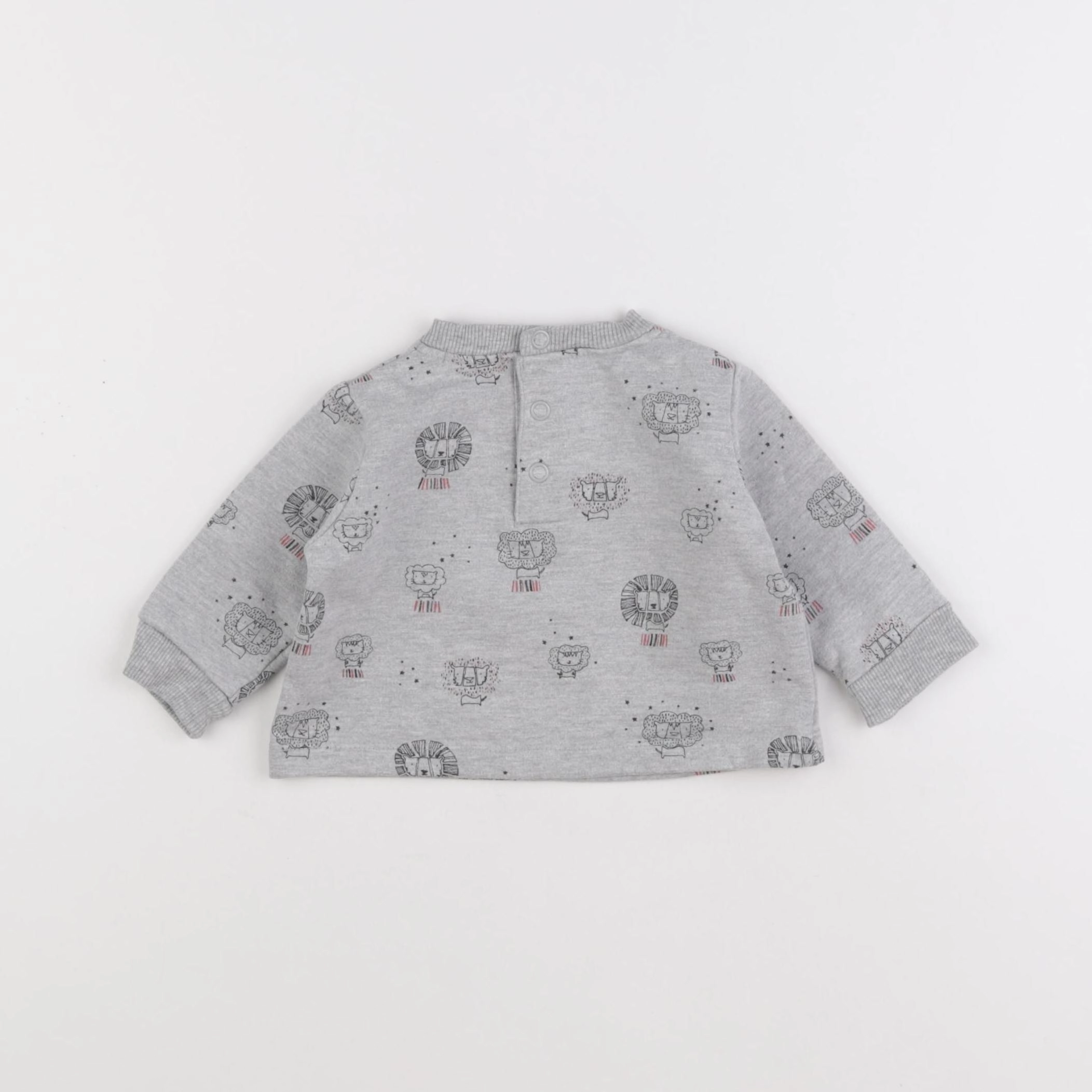 Boutchou - sweat gris - 6 mois