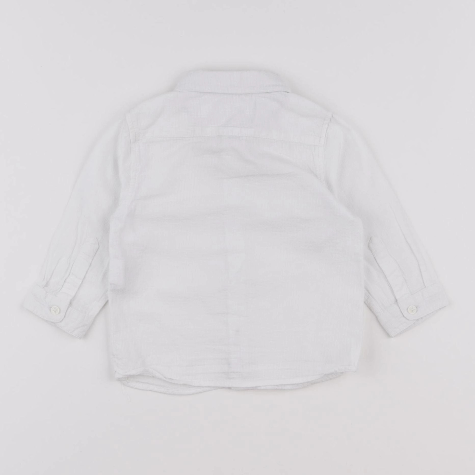 Zara - chemise blanc - 3/6 mois