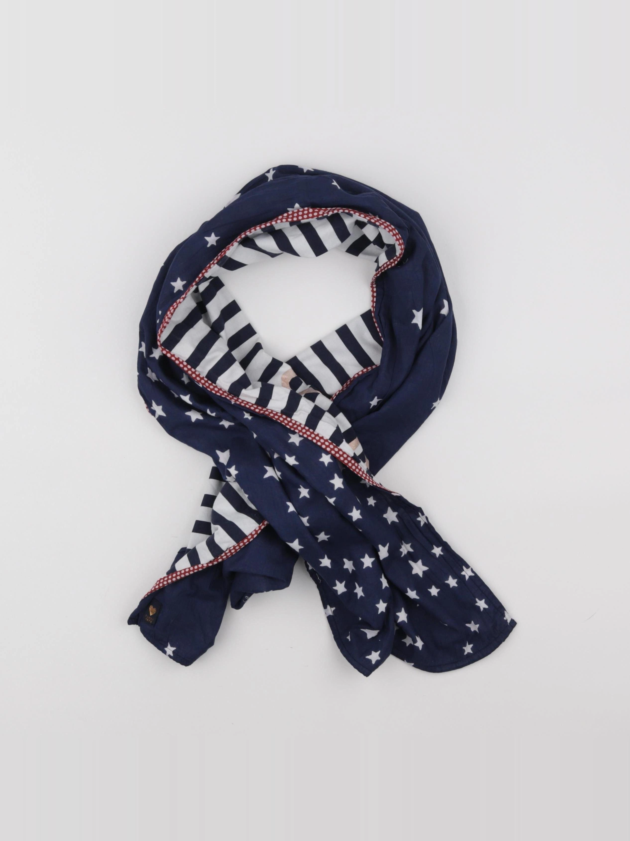 IKKS - écharpe bleu, blanc - 10/14 ans