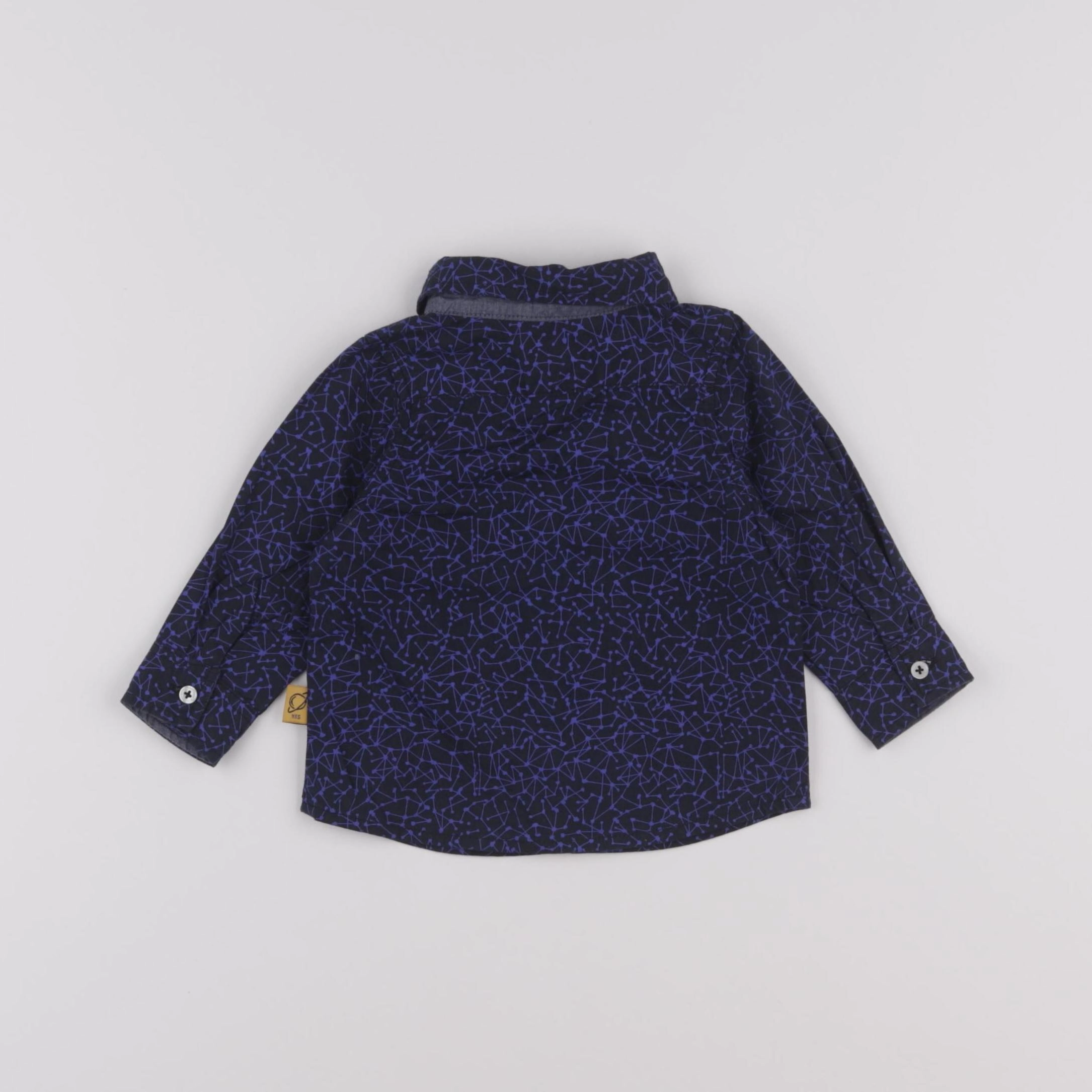 IKKS - chemise bleu - 3 mois