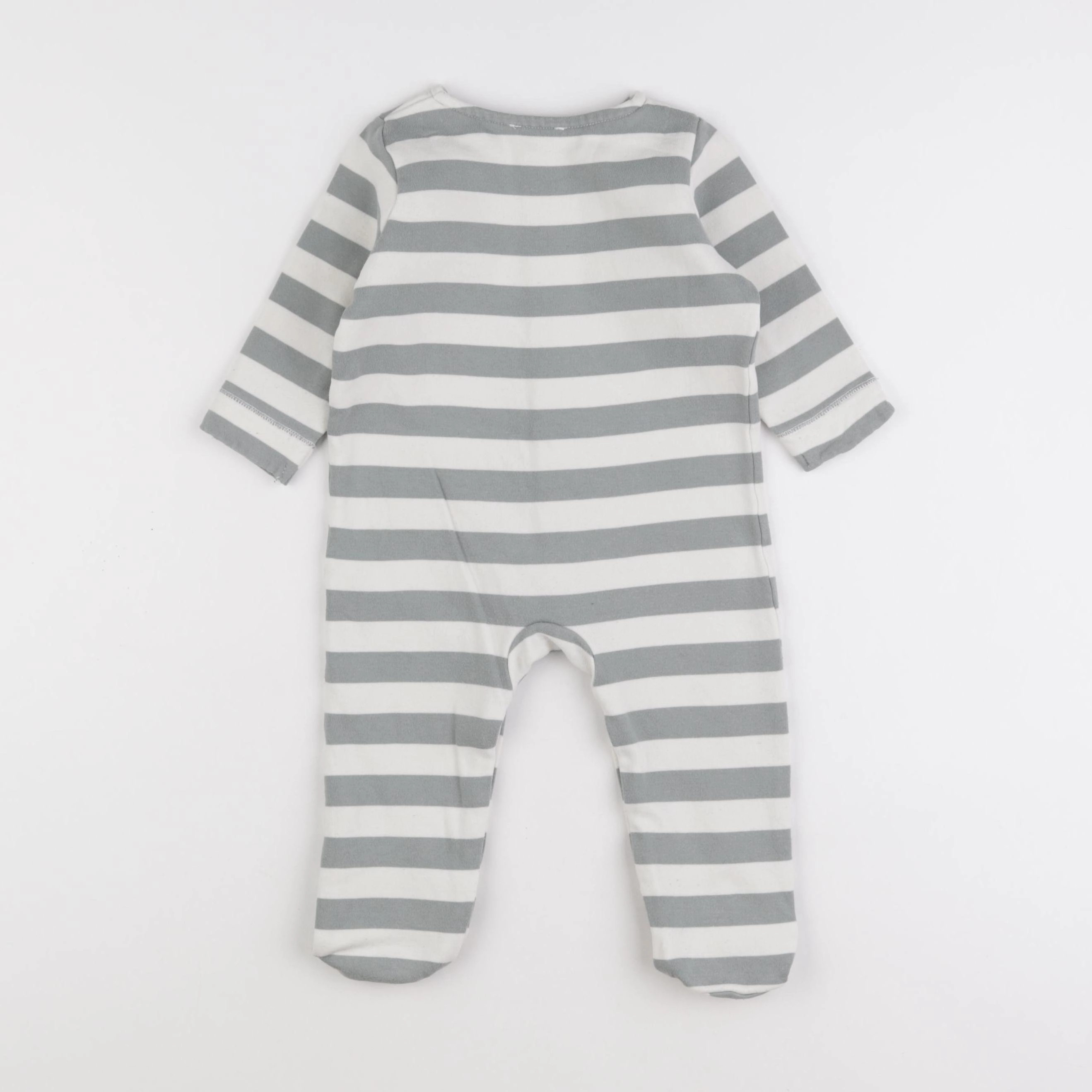Boutchou - pyjama coton vert - 12 mois