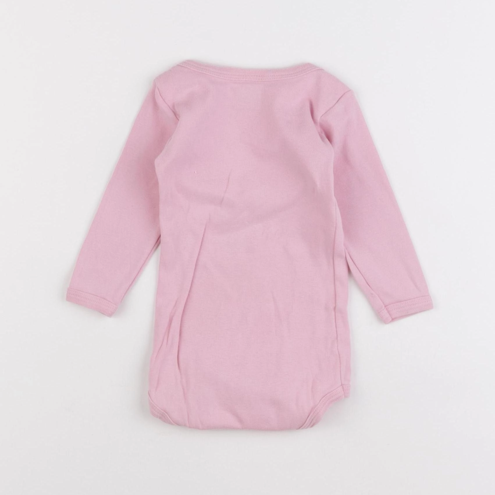 Petit Bateau - body rose - 6 mois