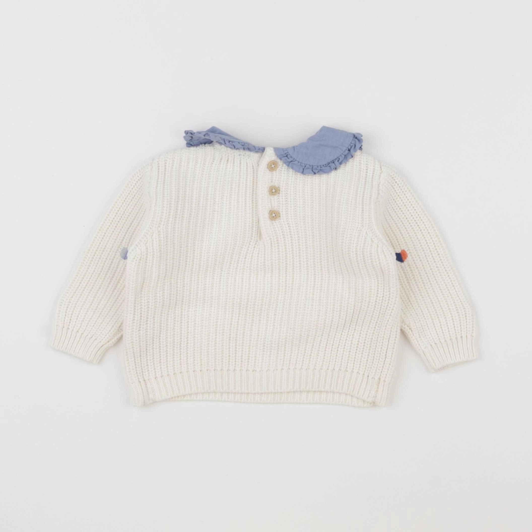 Boutchou - pull beige - 6 mois