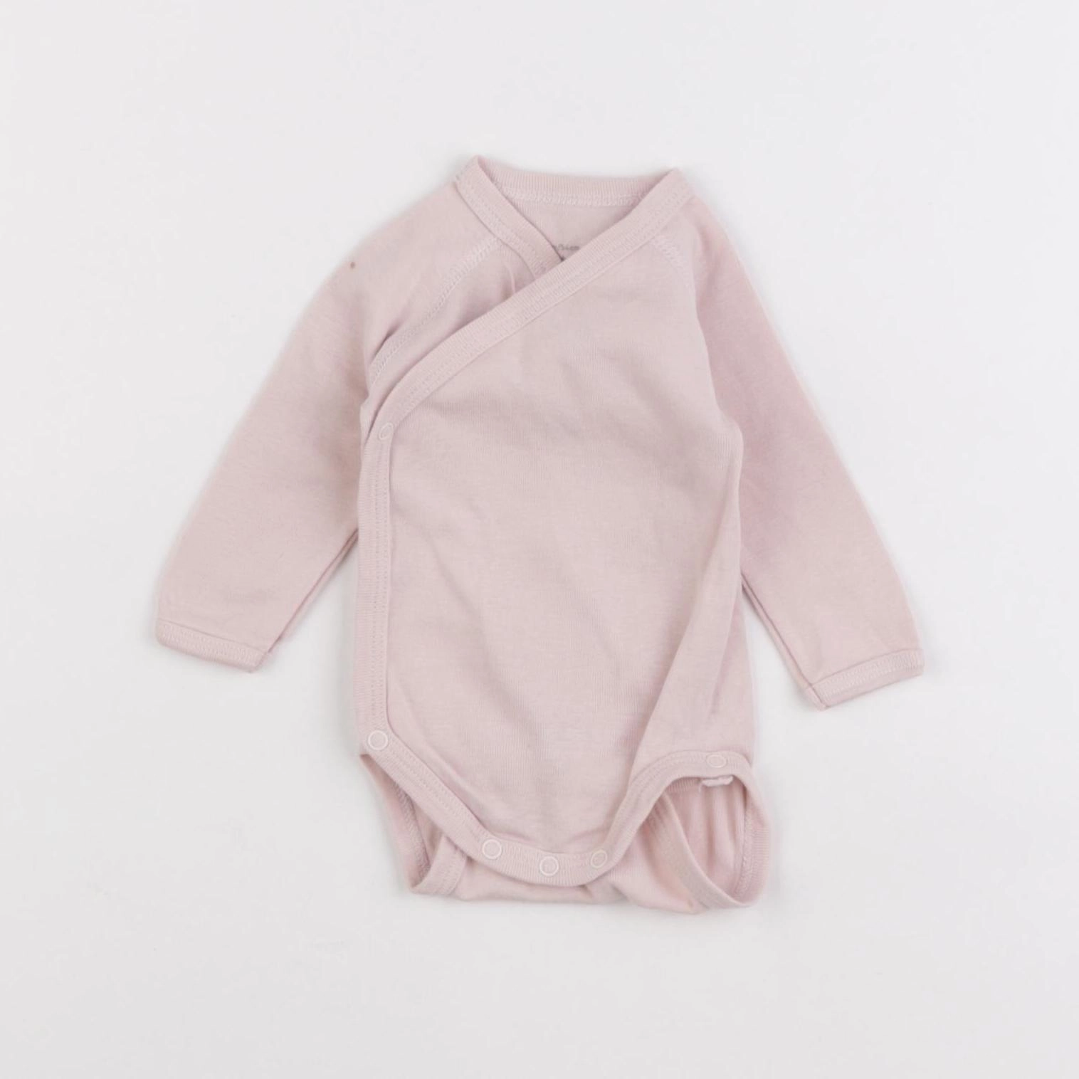 Petit Bateau - body rose - 1 mois