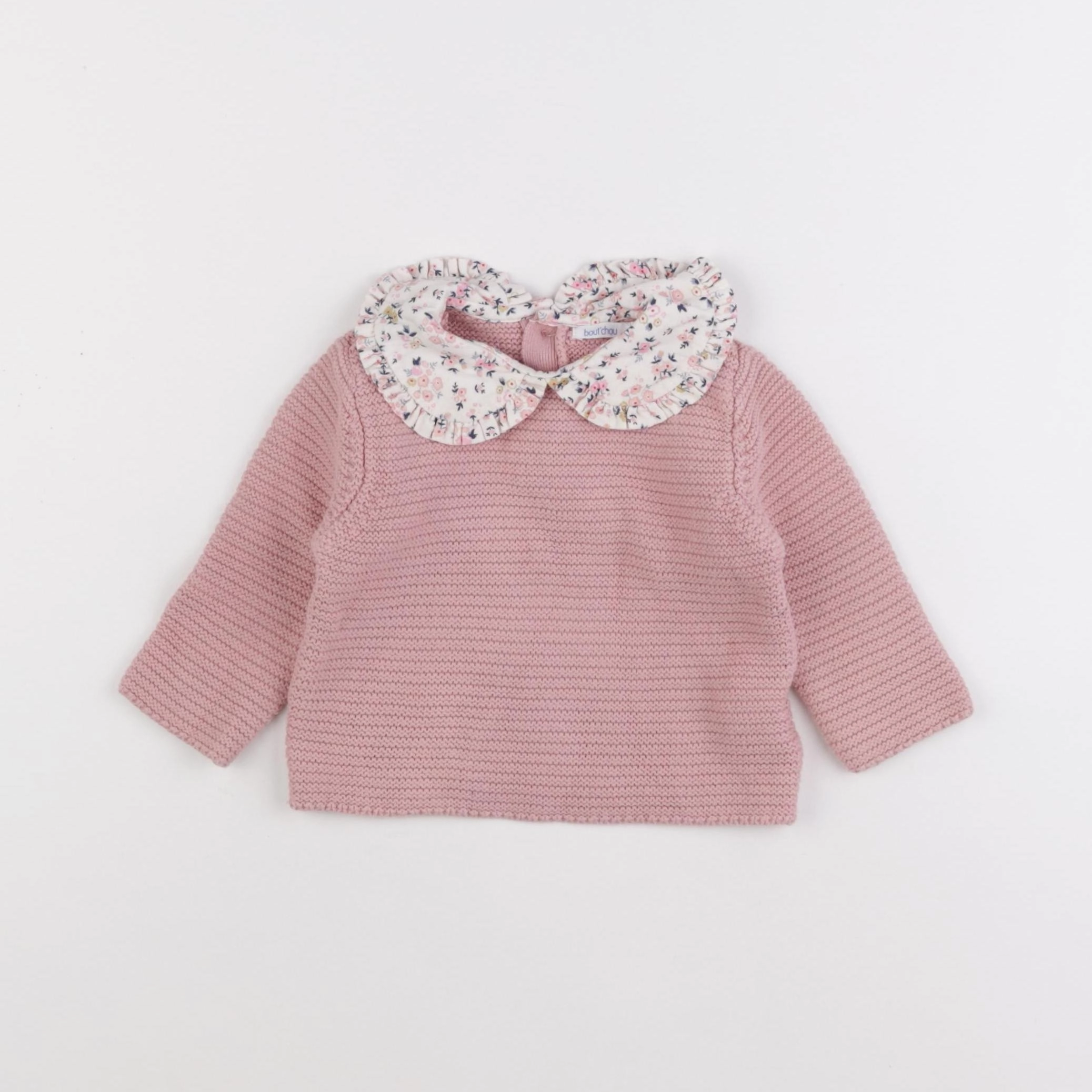 Boutchou - pull rose - 6 mois