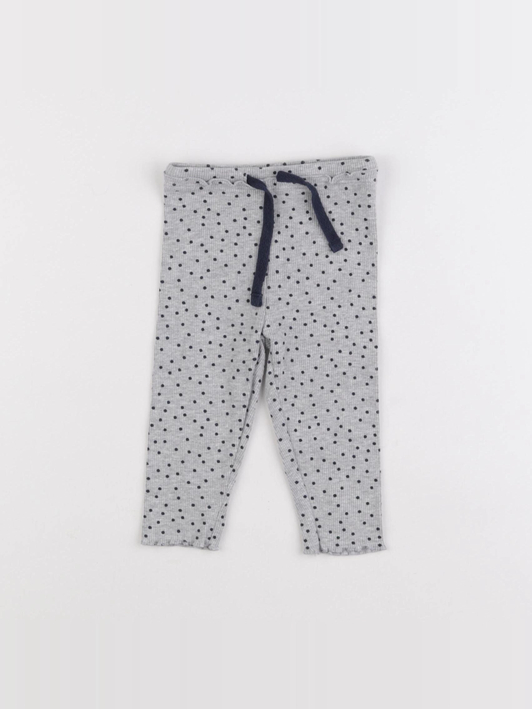 Boutchou - legging gris - 6 mois