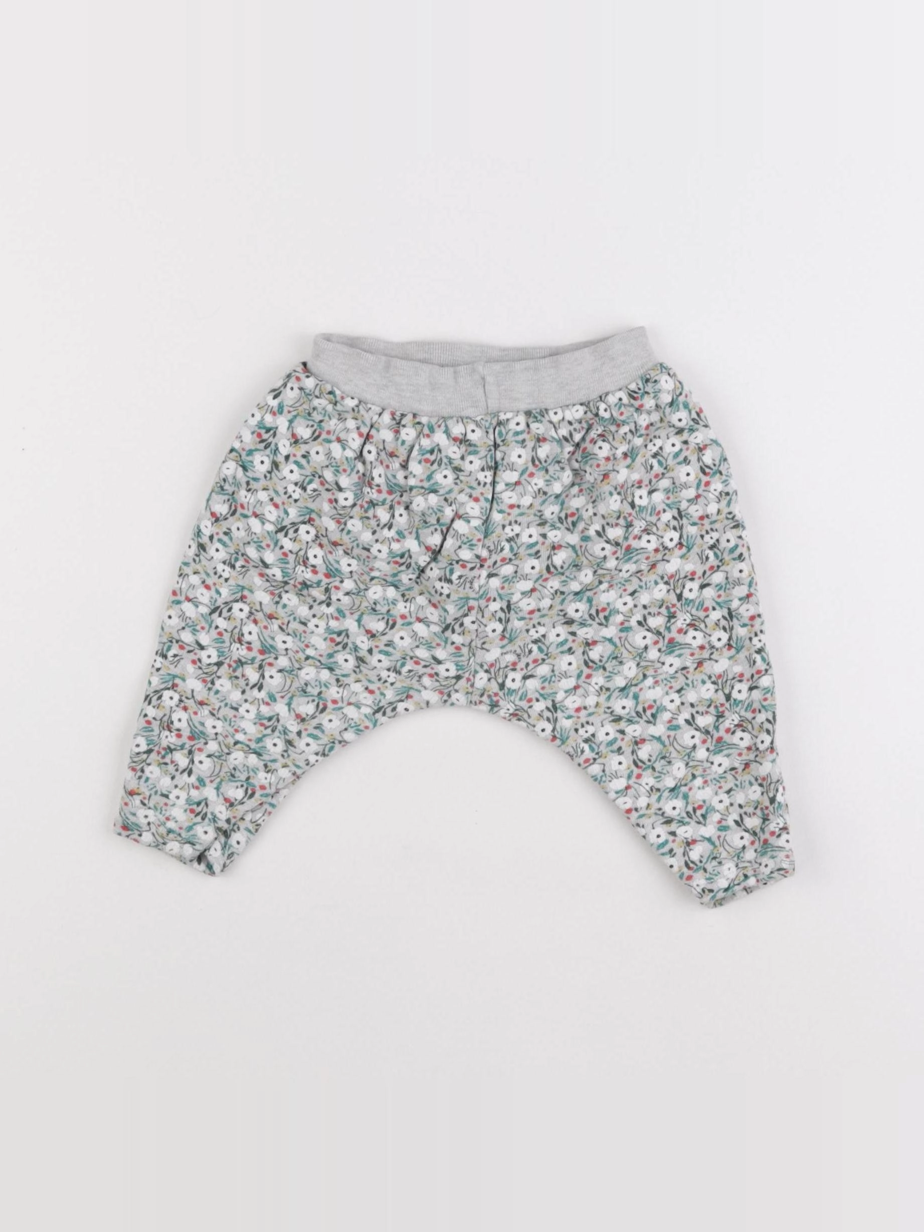 Petit Bateau - jogging gris - 6 mois