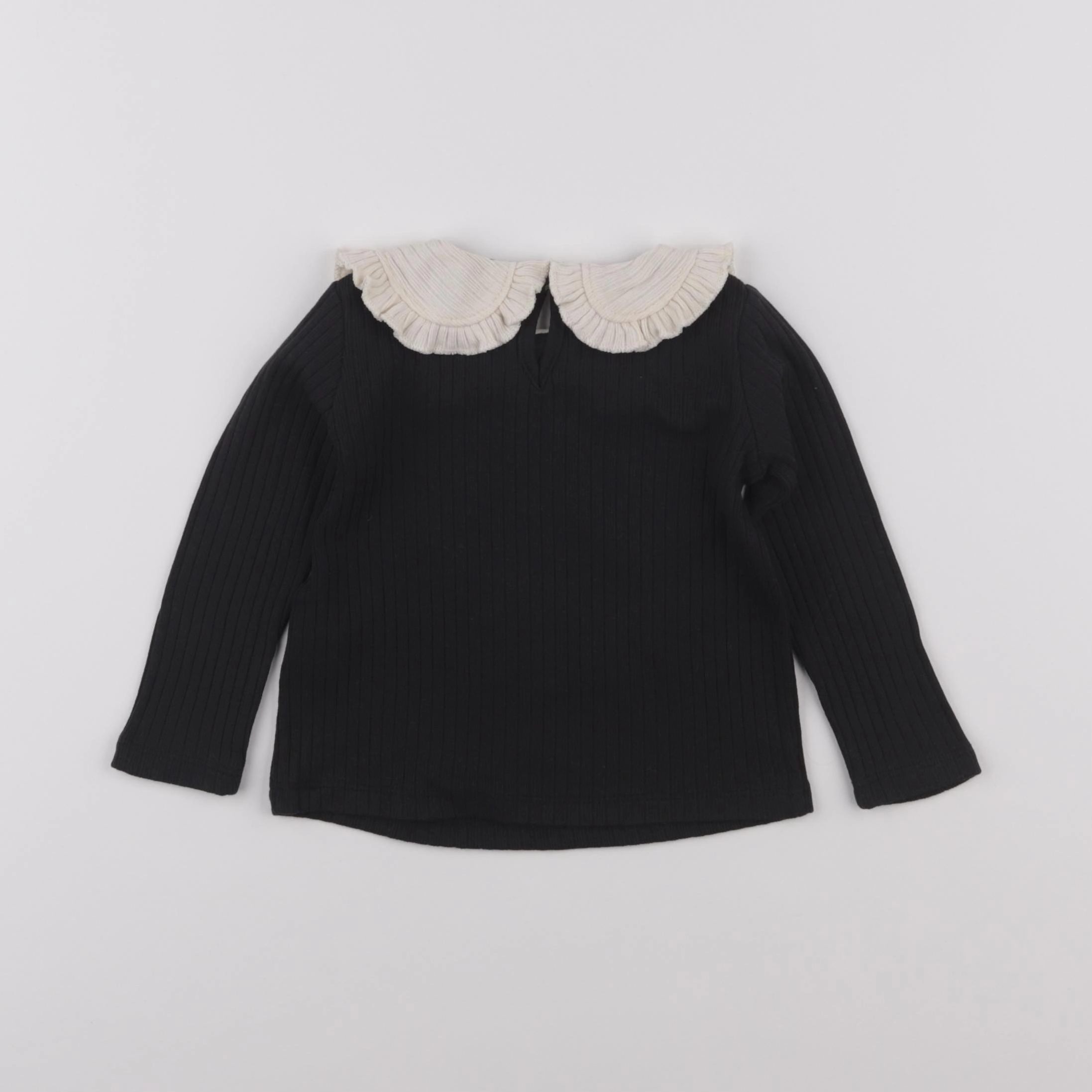 Zara - tee-shirt noir - 12/18 mois