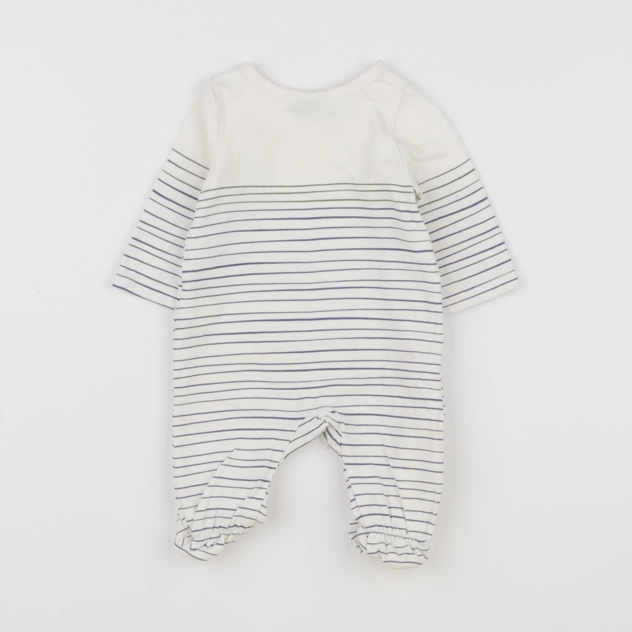 Tape à l'oeil - pyjama coton blanc - 1 mois