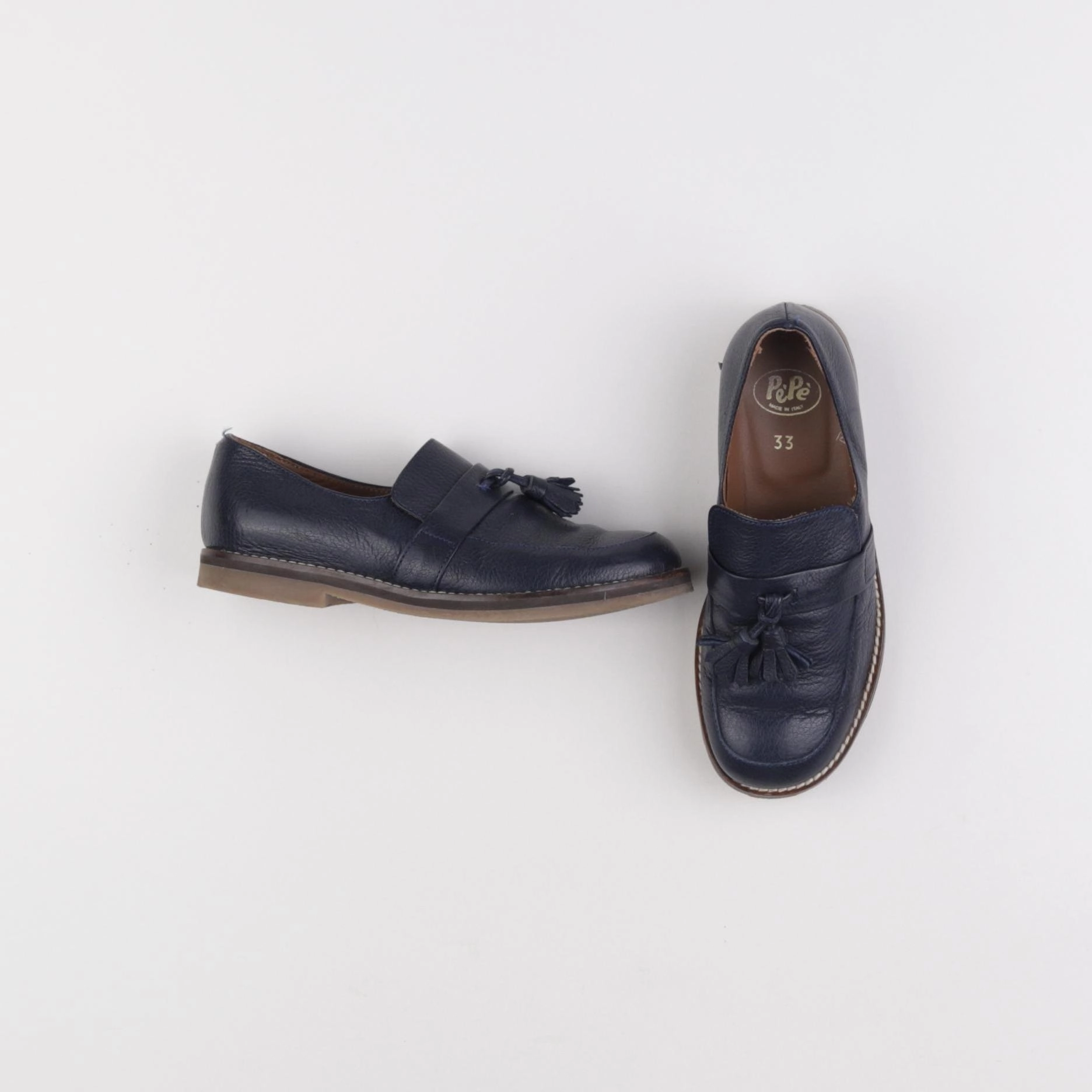PèPè - mocassins bleu - pointure 33