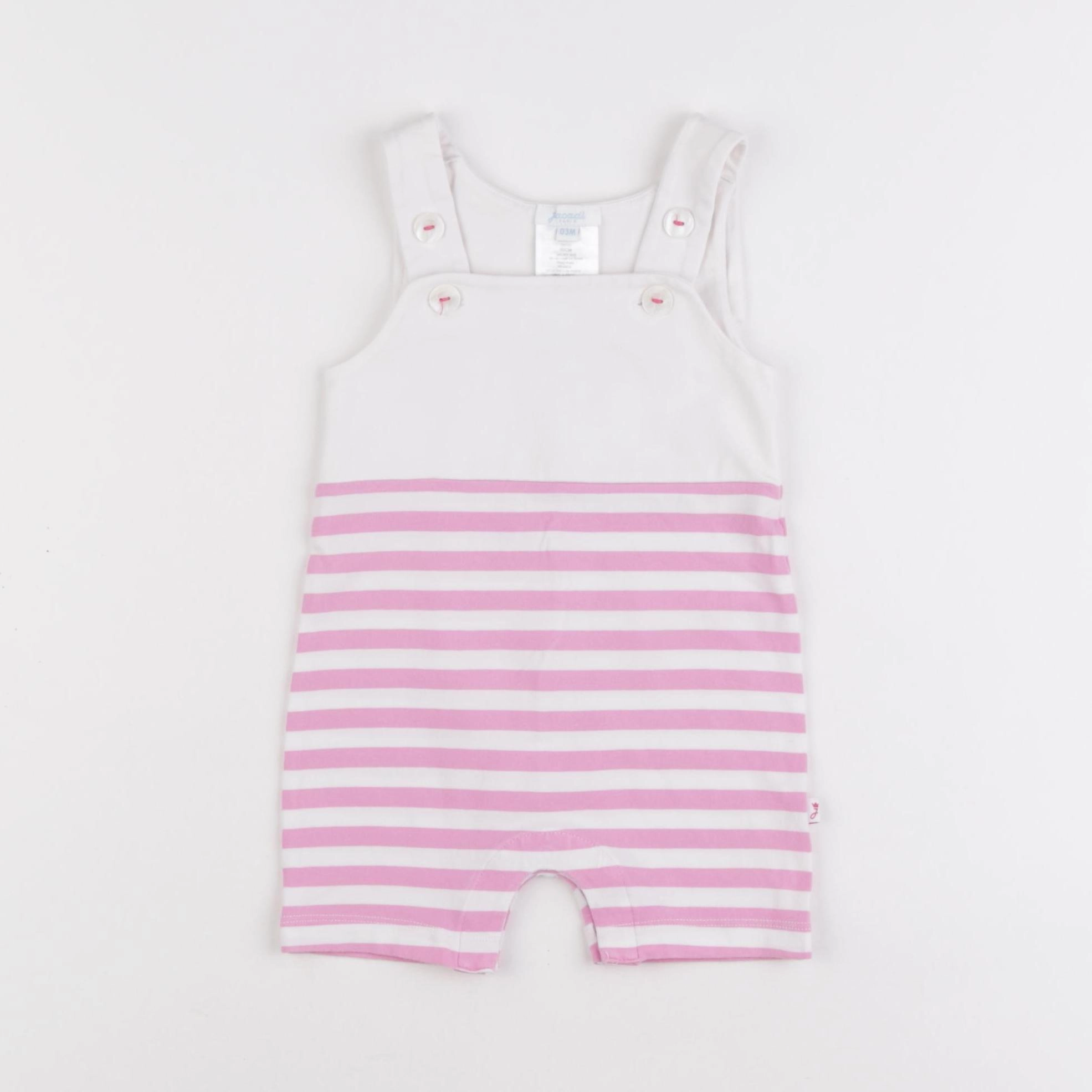 Jacadi - combinaison rose - 3 mois