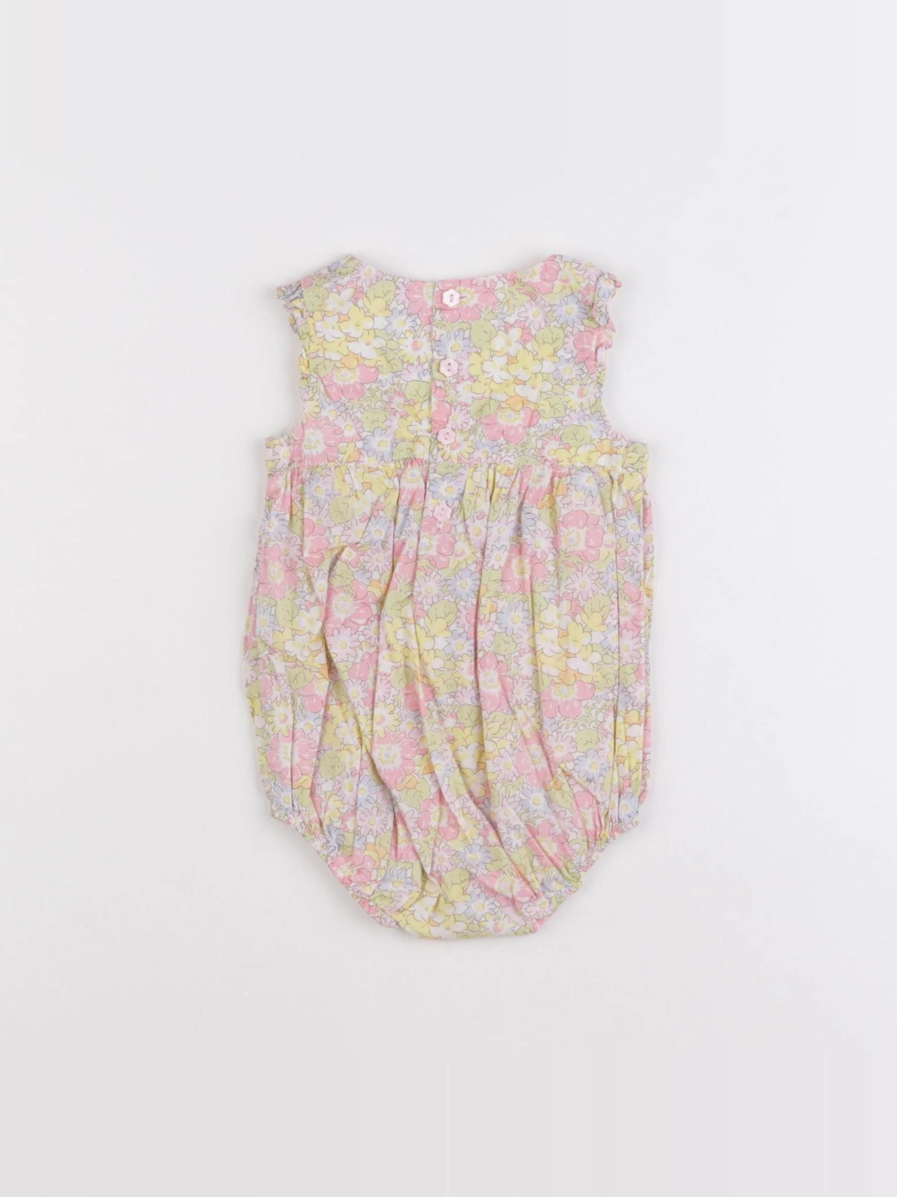 Jacadi - combinaison liberty jaune - 3 mois
