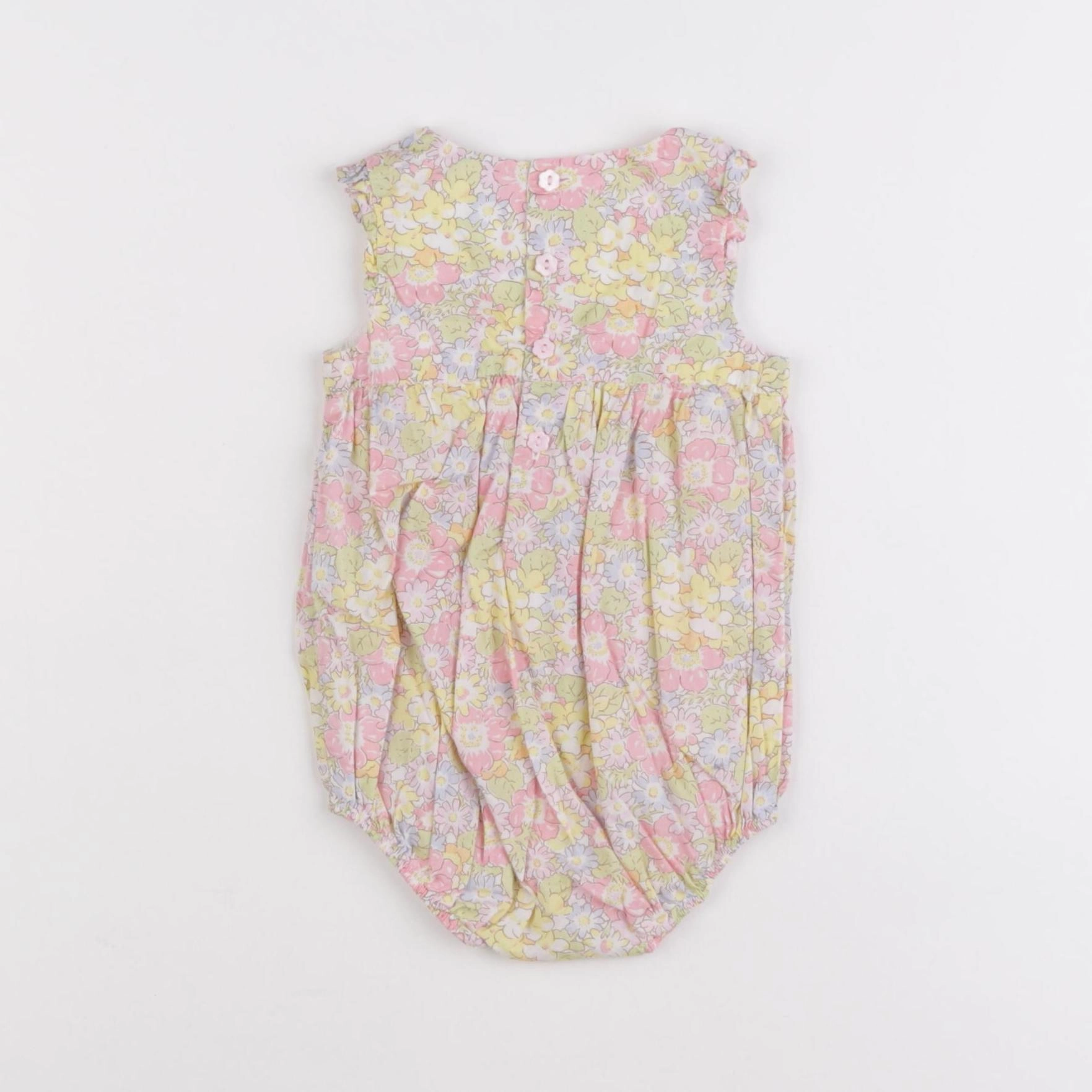 Jacadi - combinaison liberty jaune - 3 mois