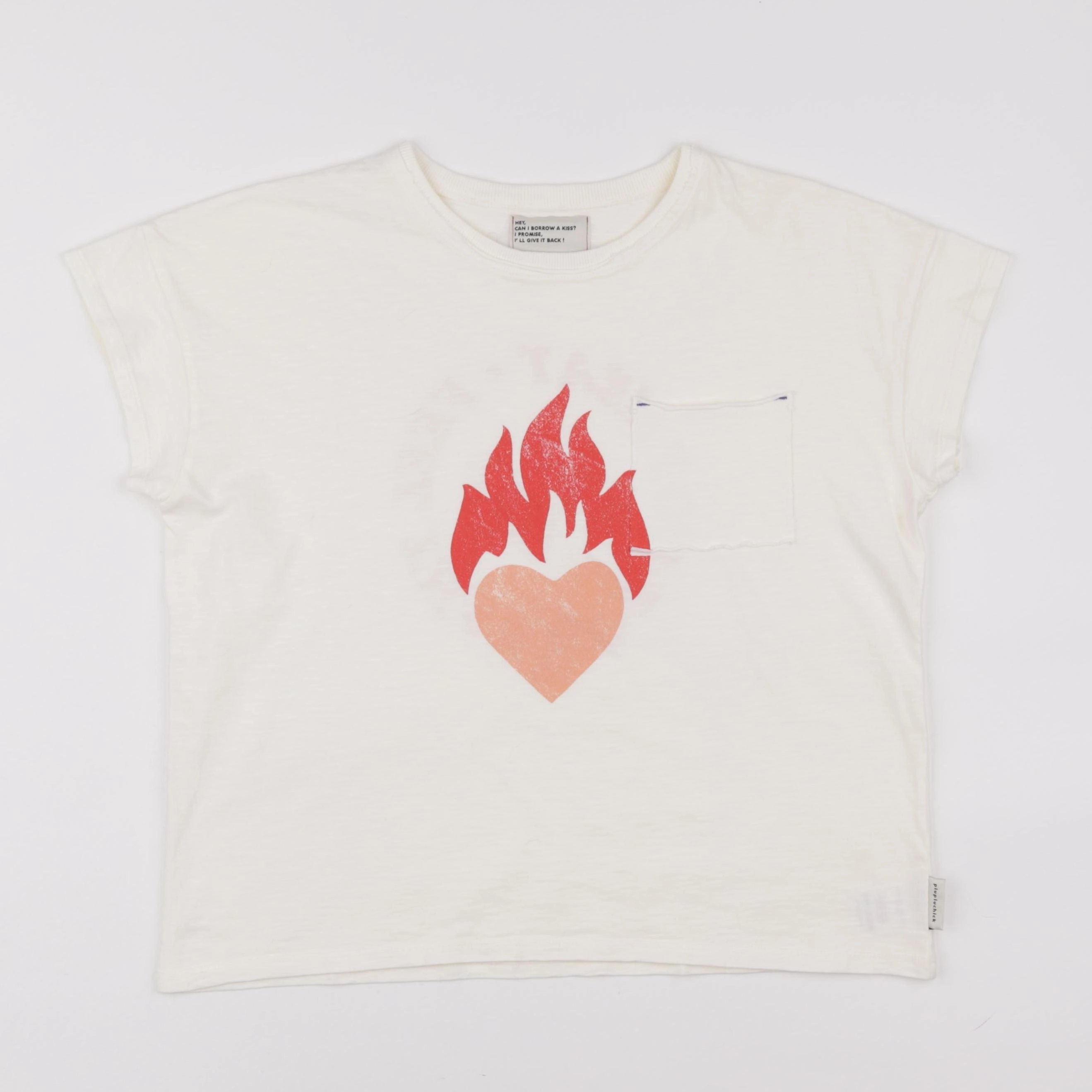 Piupiuchick - tee-shirt beige - 10 ans