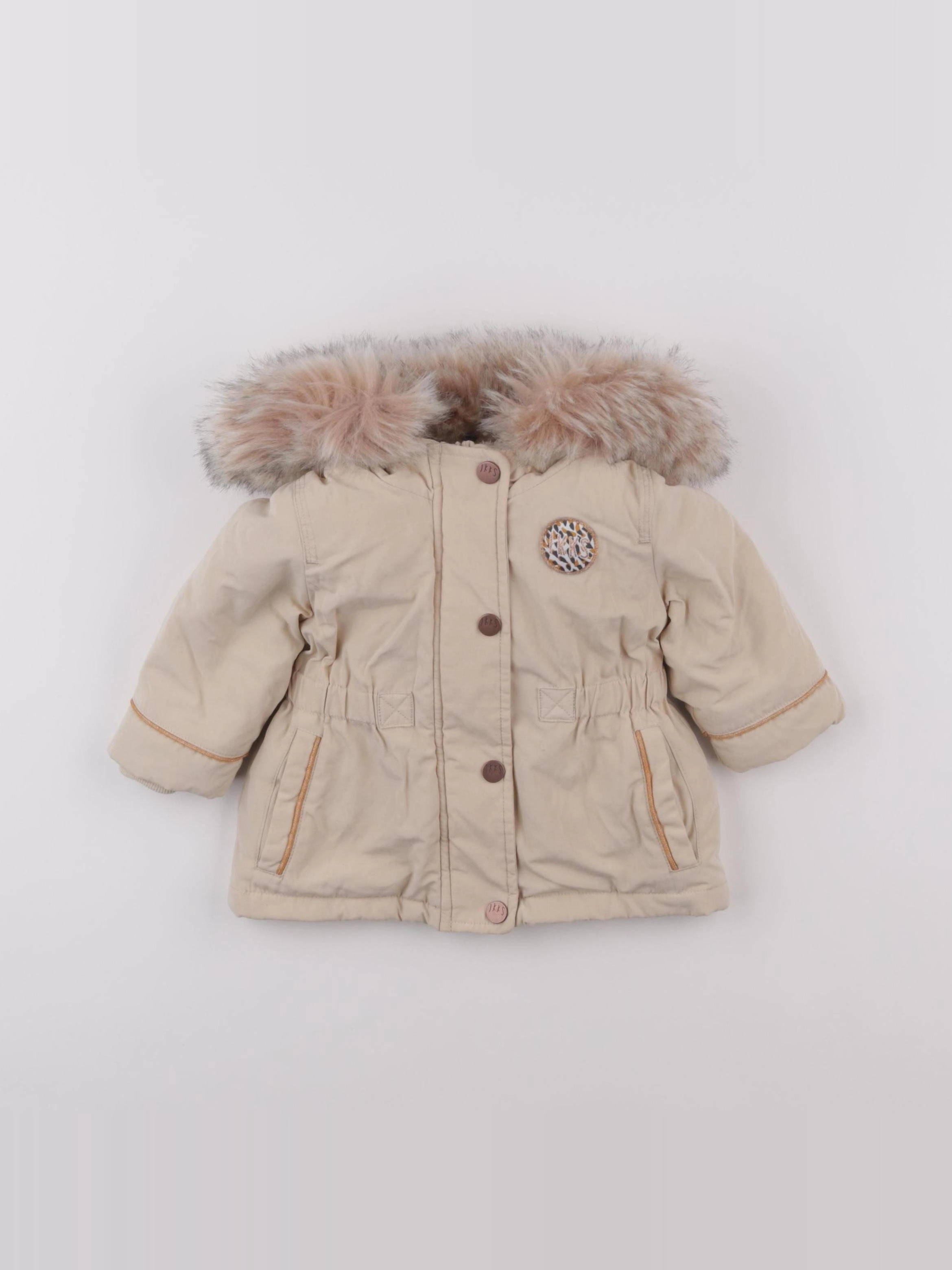IKKS - parka beige - 6 mois