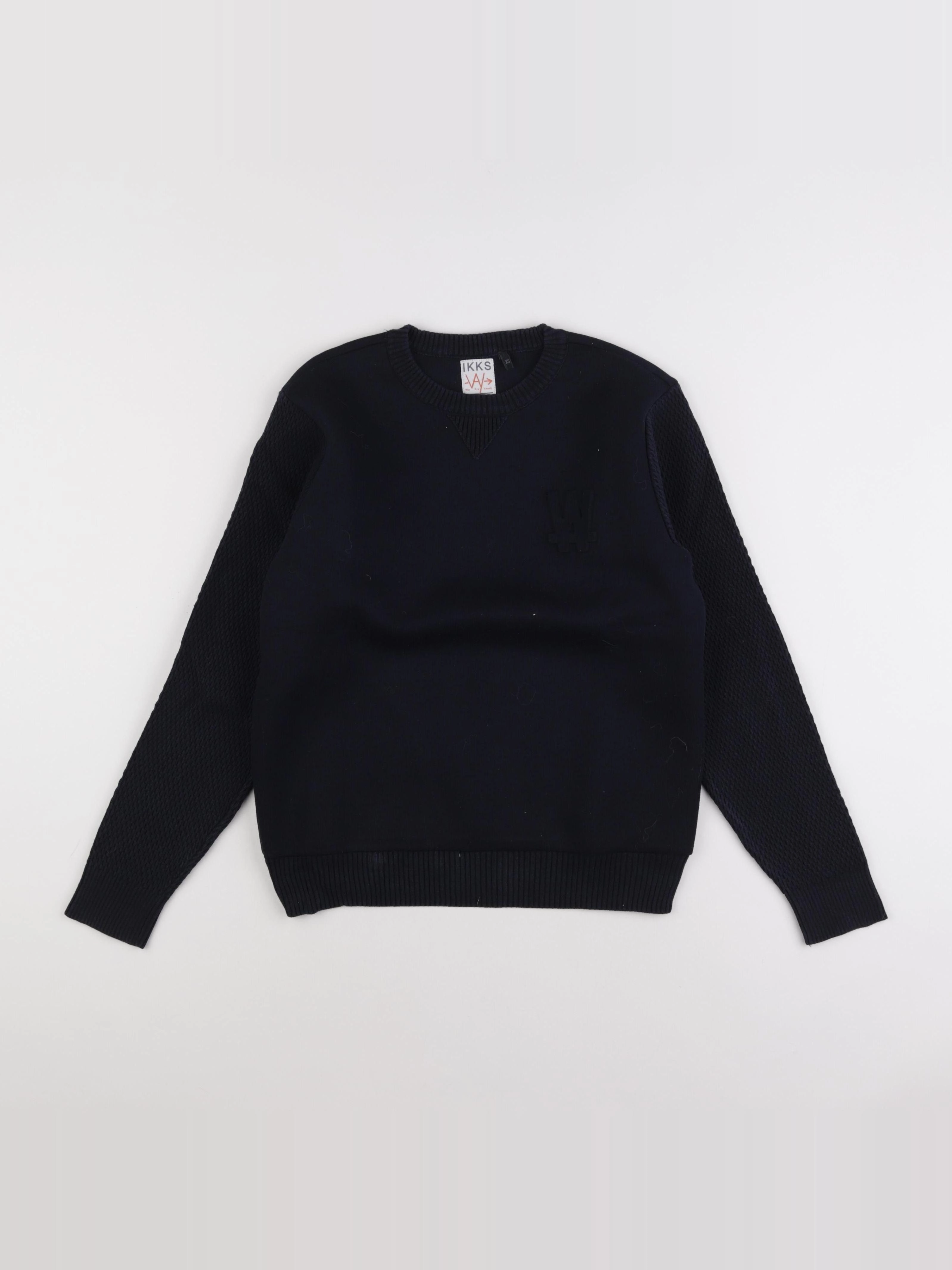 IKKS - sweat bleu - 12 ans