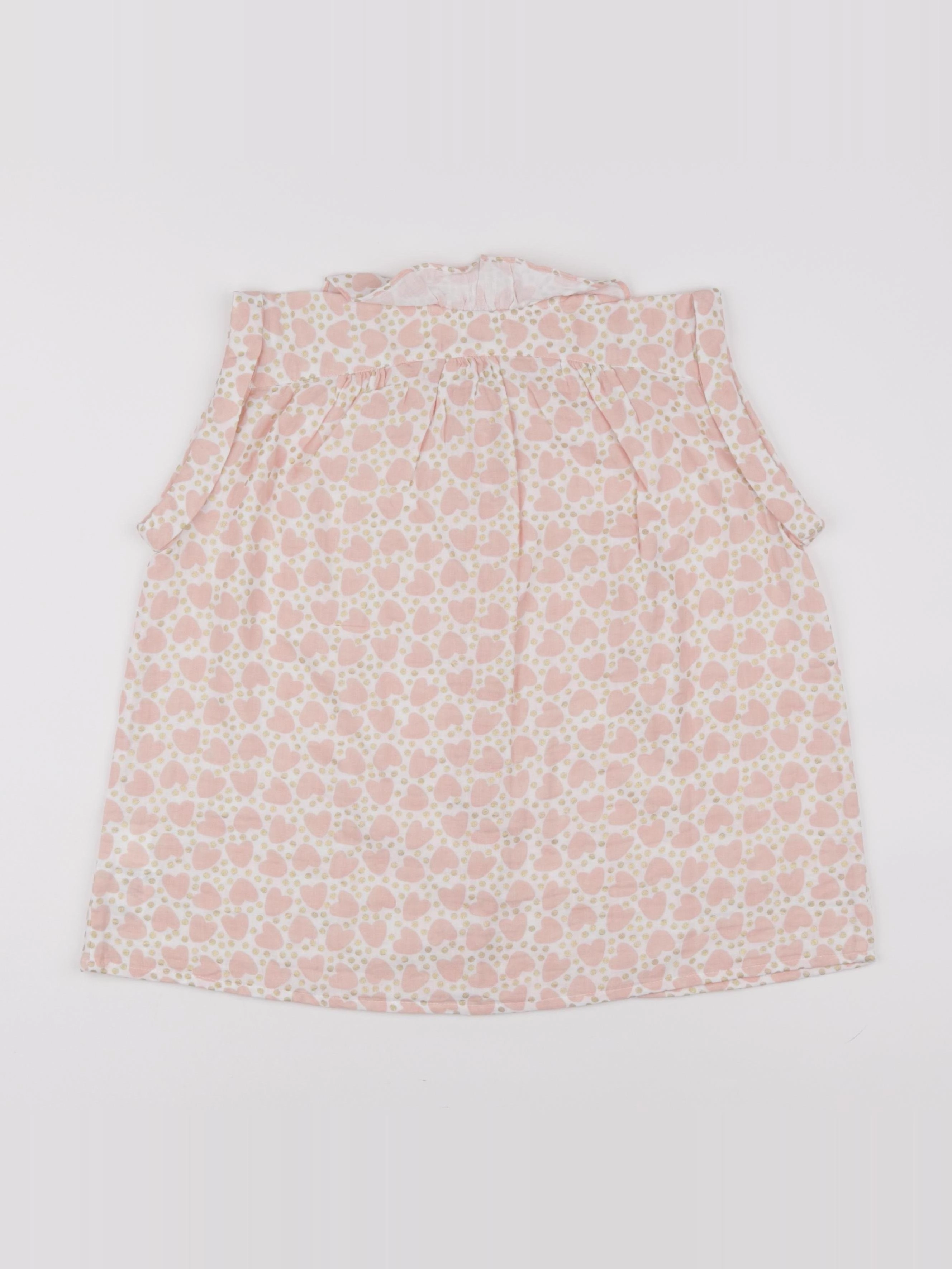 Bonton - blouse rose - 10 ans