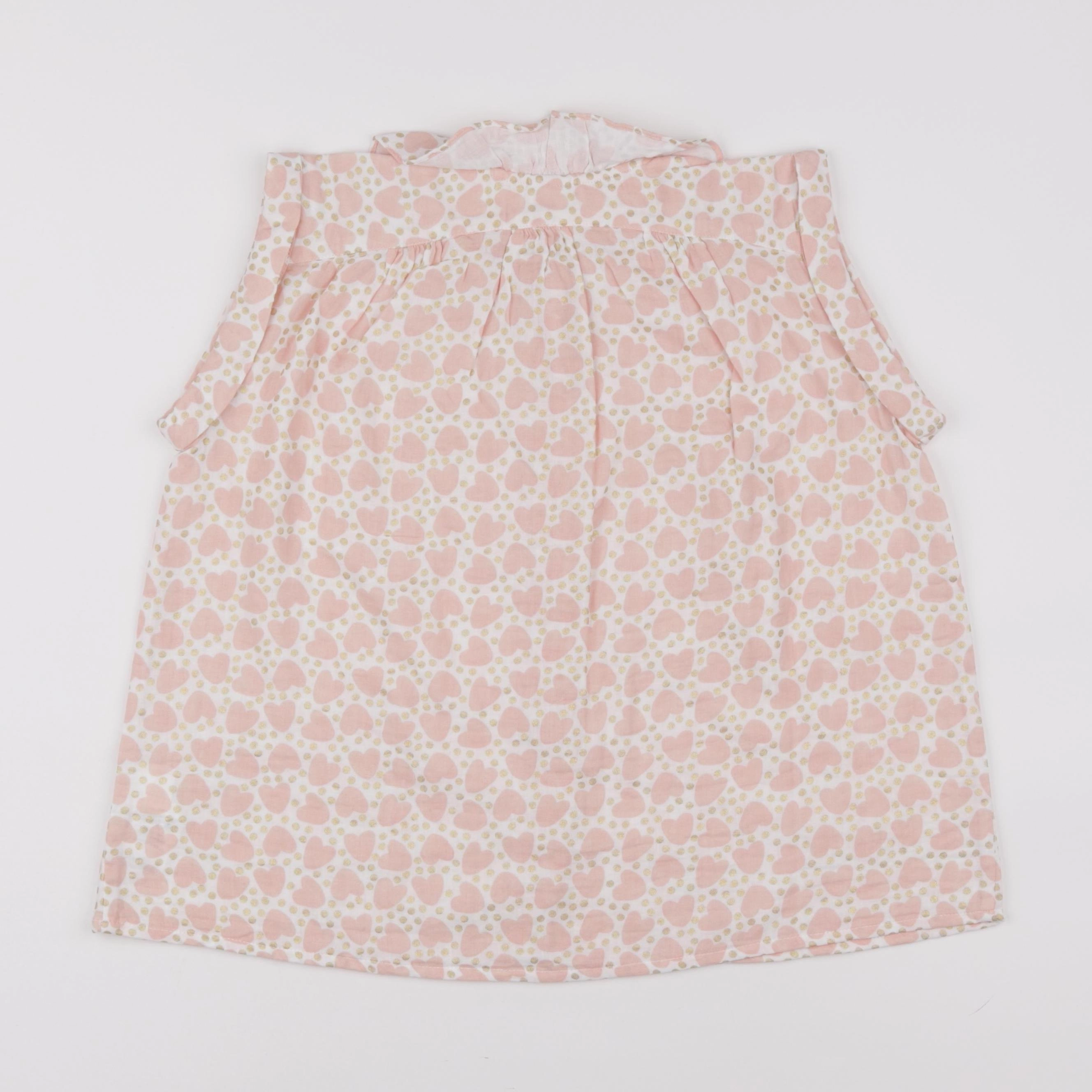 Bonton - blouse rose - 10 ans