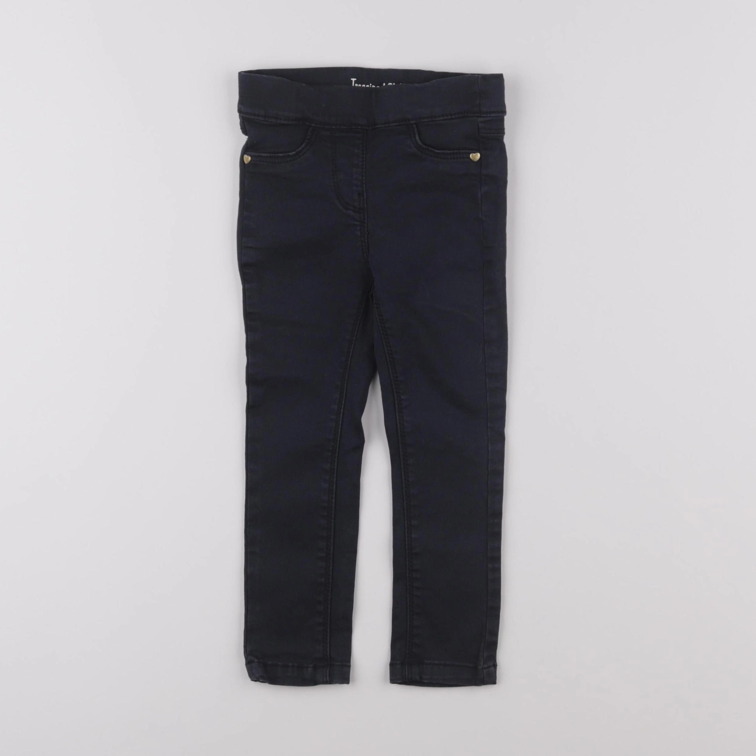Tape à l'oeil - jegging bleu - 2 ans