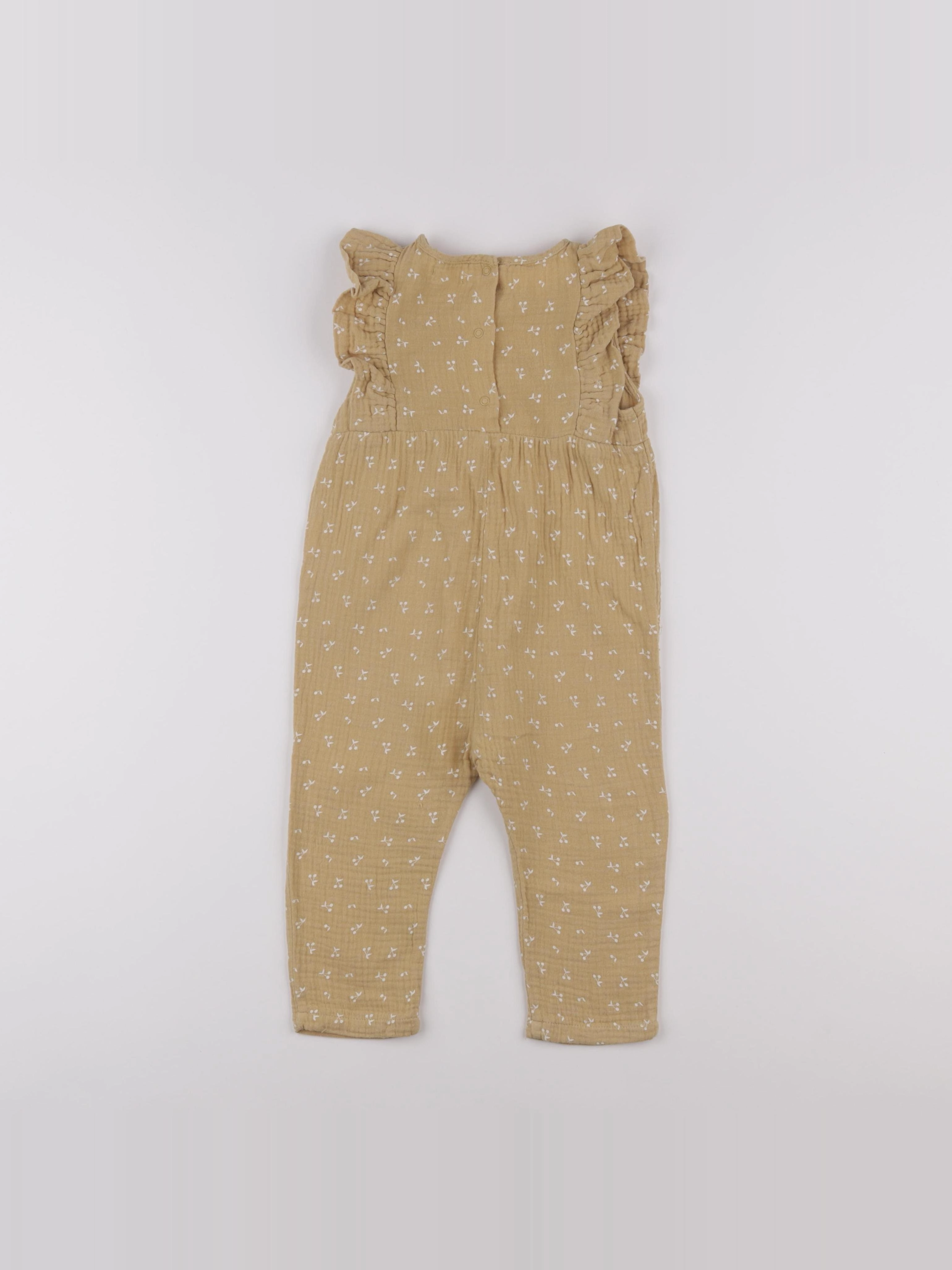 Vertbaudet - combinaison jaune - 24 mois