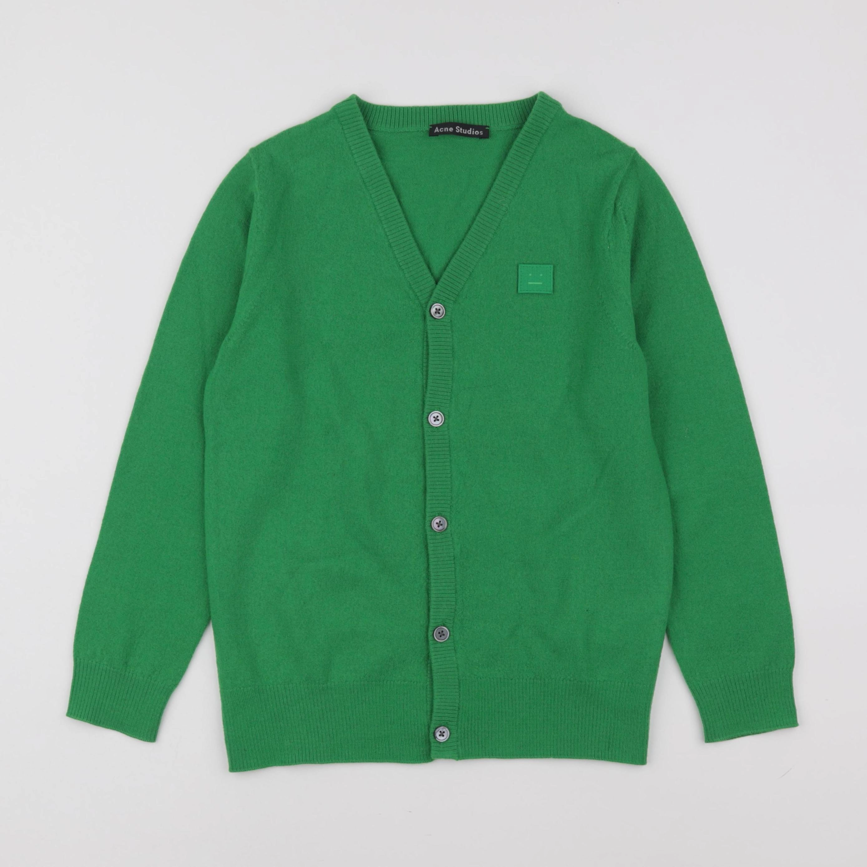 Acne  - gilet vert - 8/10 ans