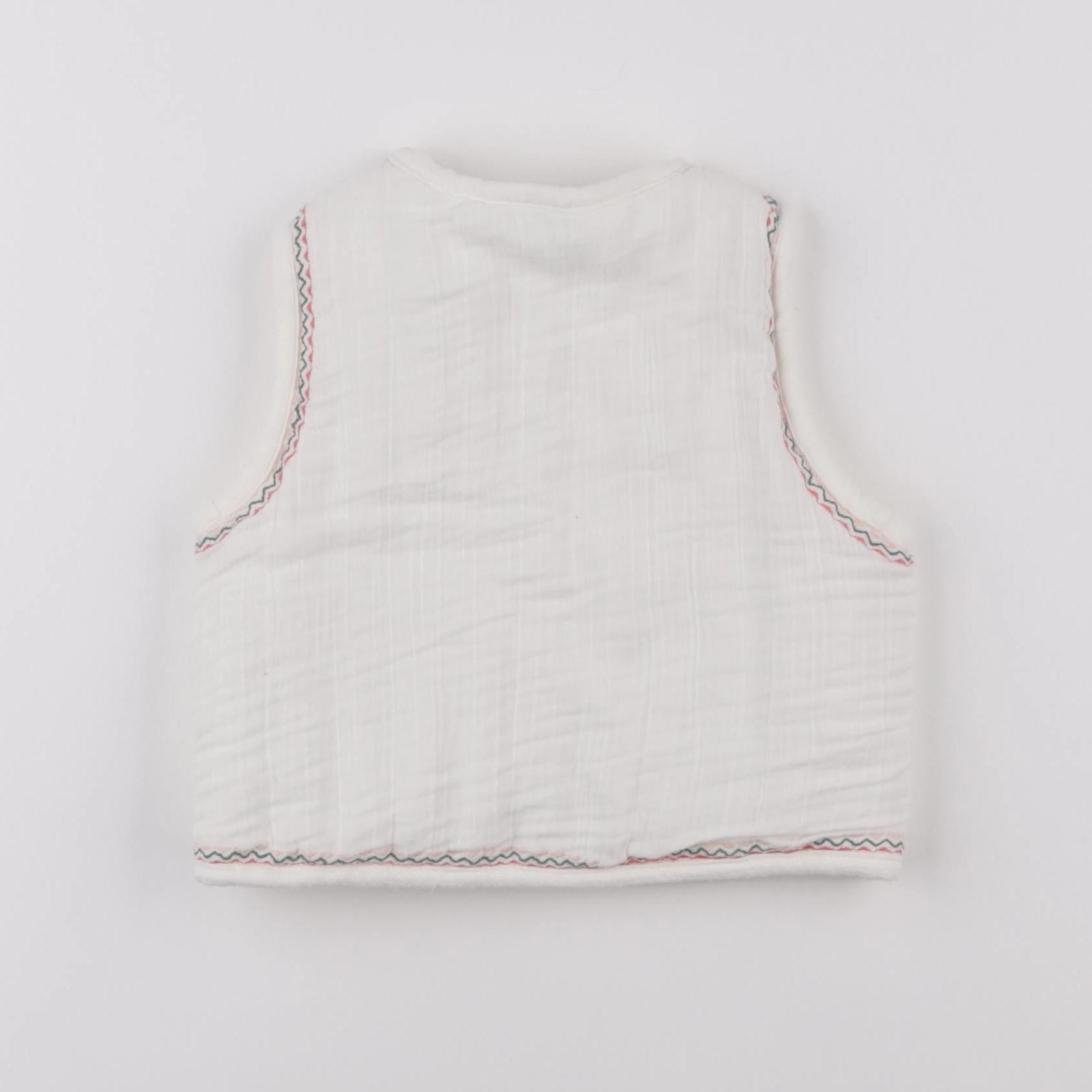 Tape à l'oeil - gilet blanc - 24 mois