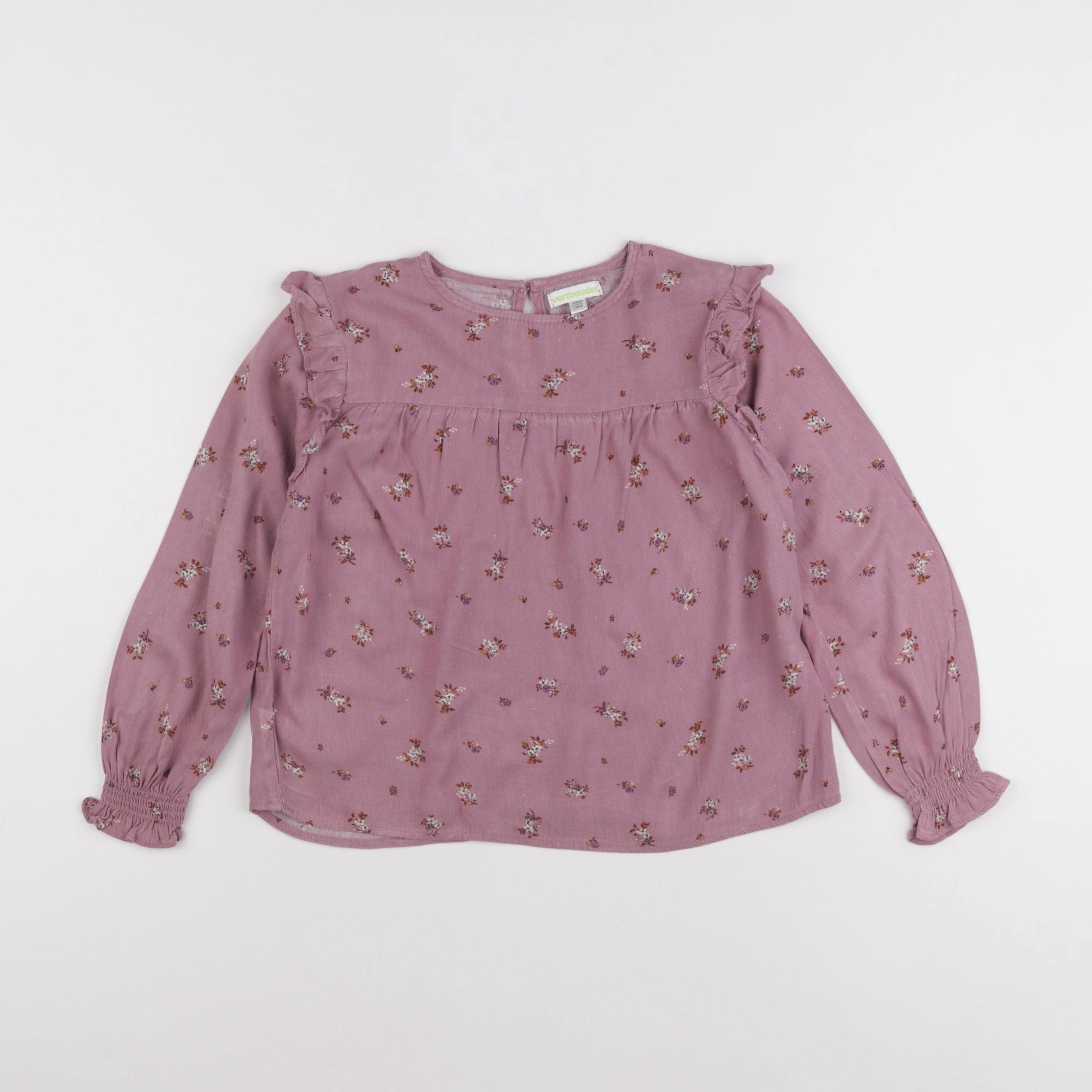 Vertbaudet - blouse rose - 7 ans