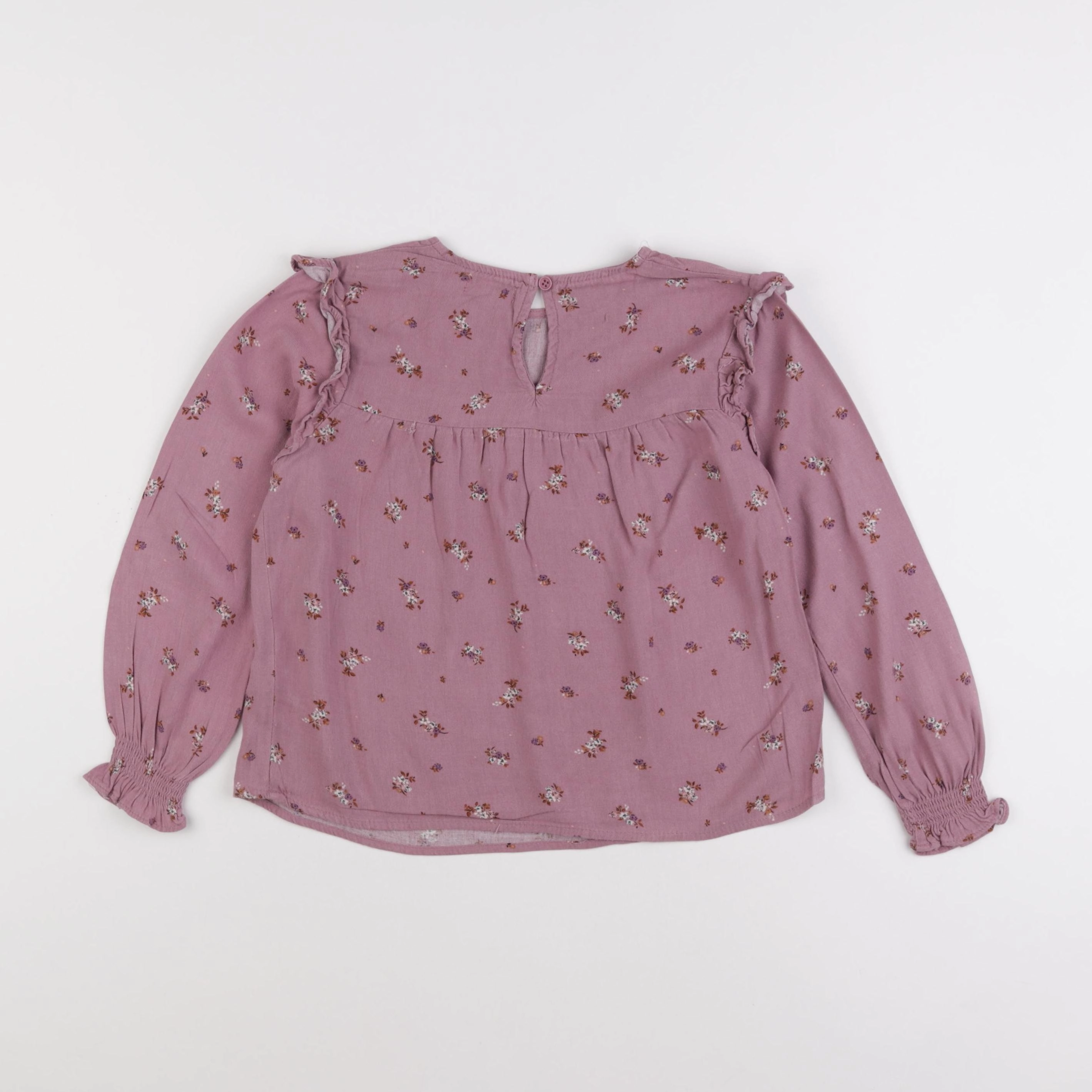 Vertbaudet - blouse rose - 7 ans