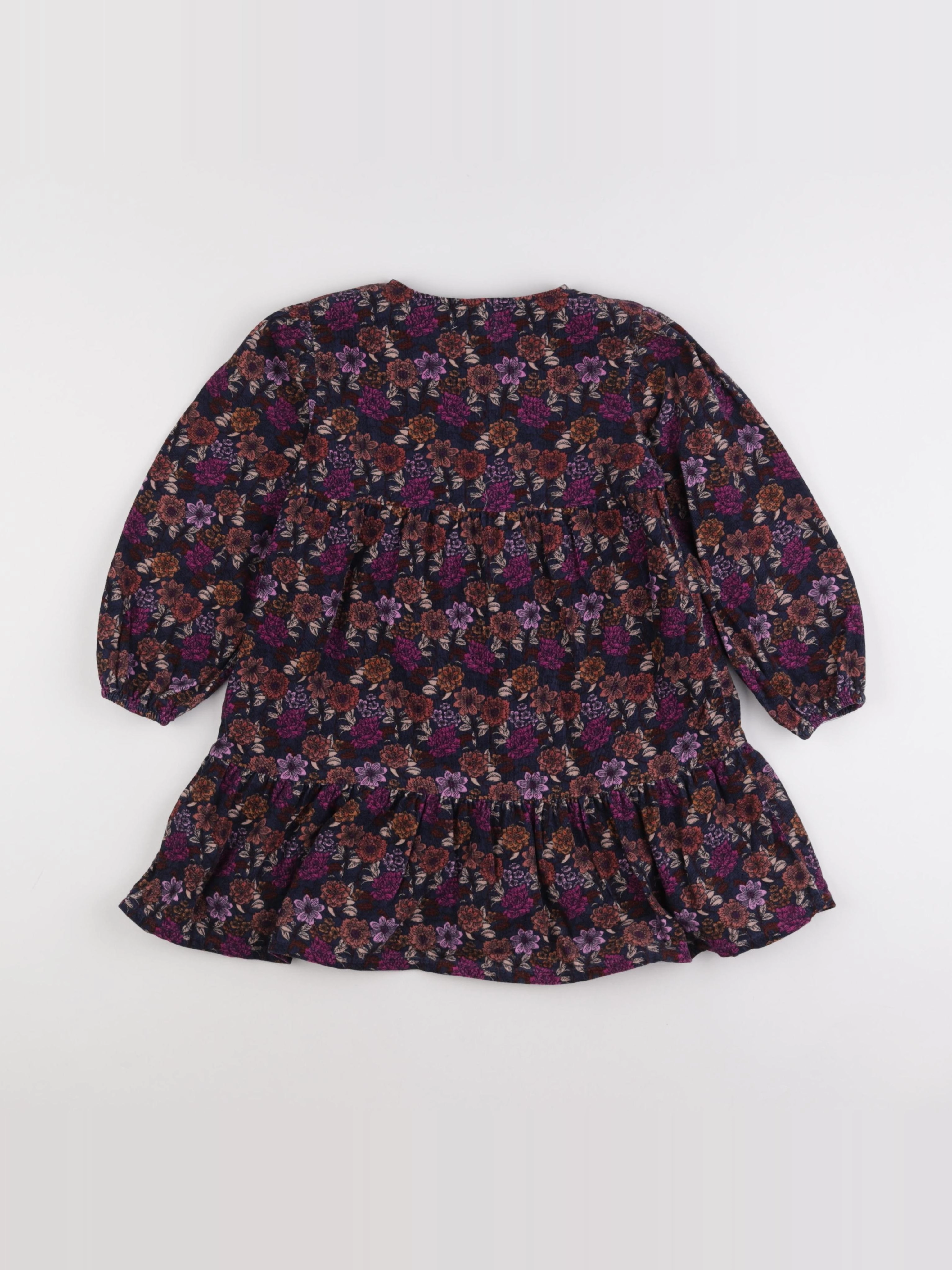 Vertbaudet - robe violet - 7 ans