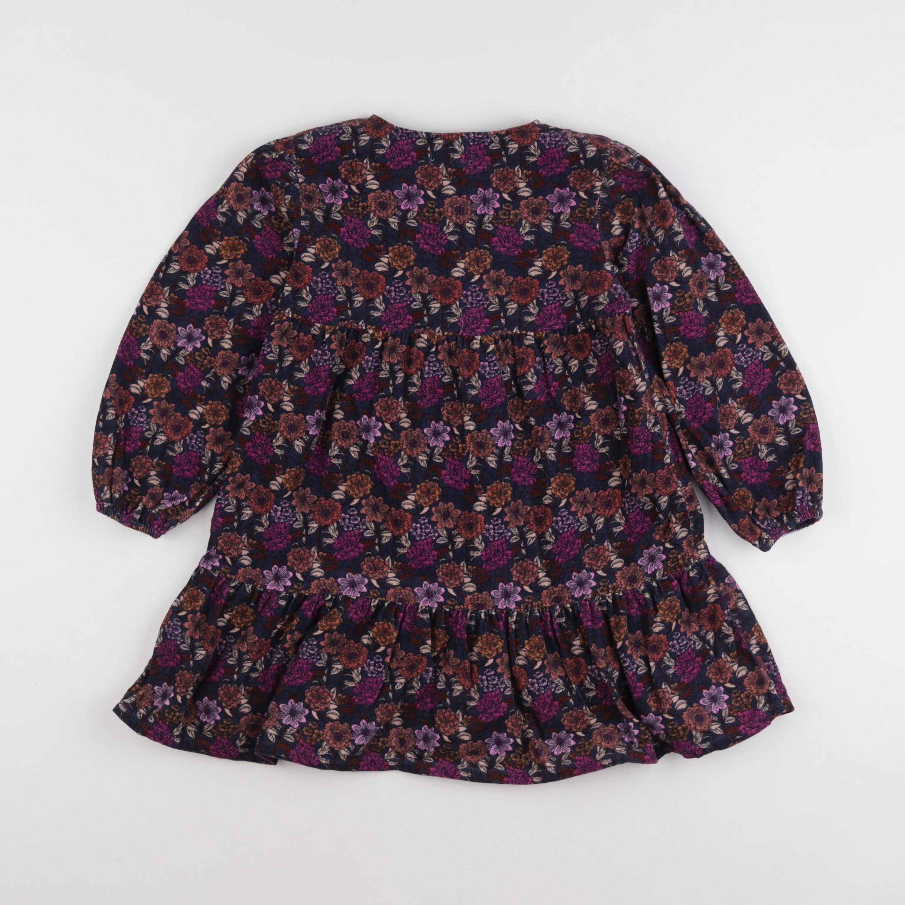Vertbaudet - robe violet - 7 ans