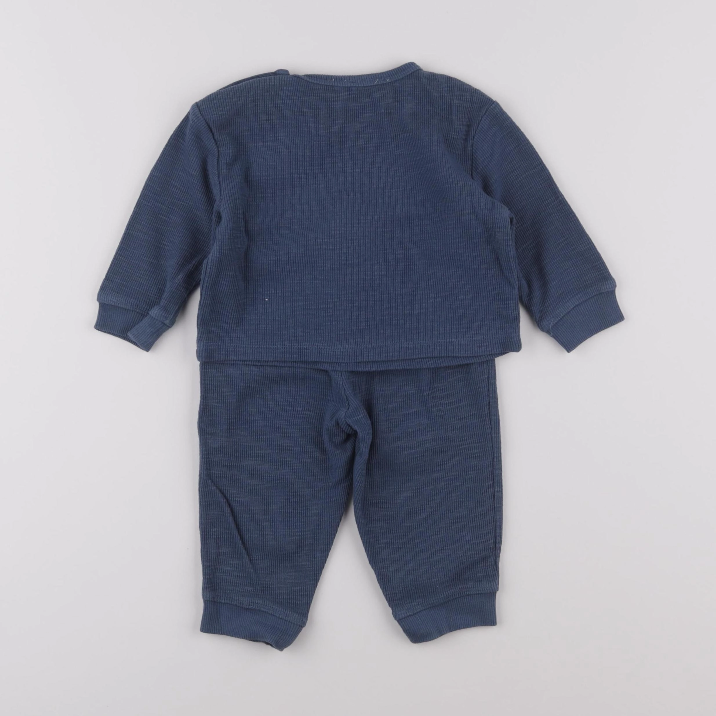 Boutchou - ensemble bleu - 9 mois