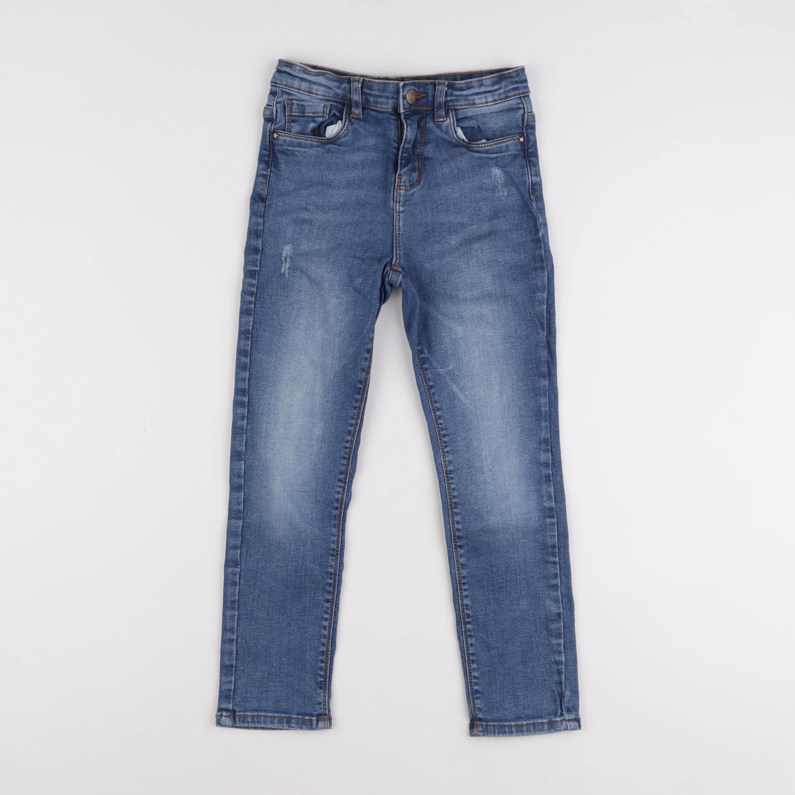 Vertbaudet - jean bleu - 7 ans