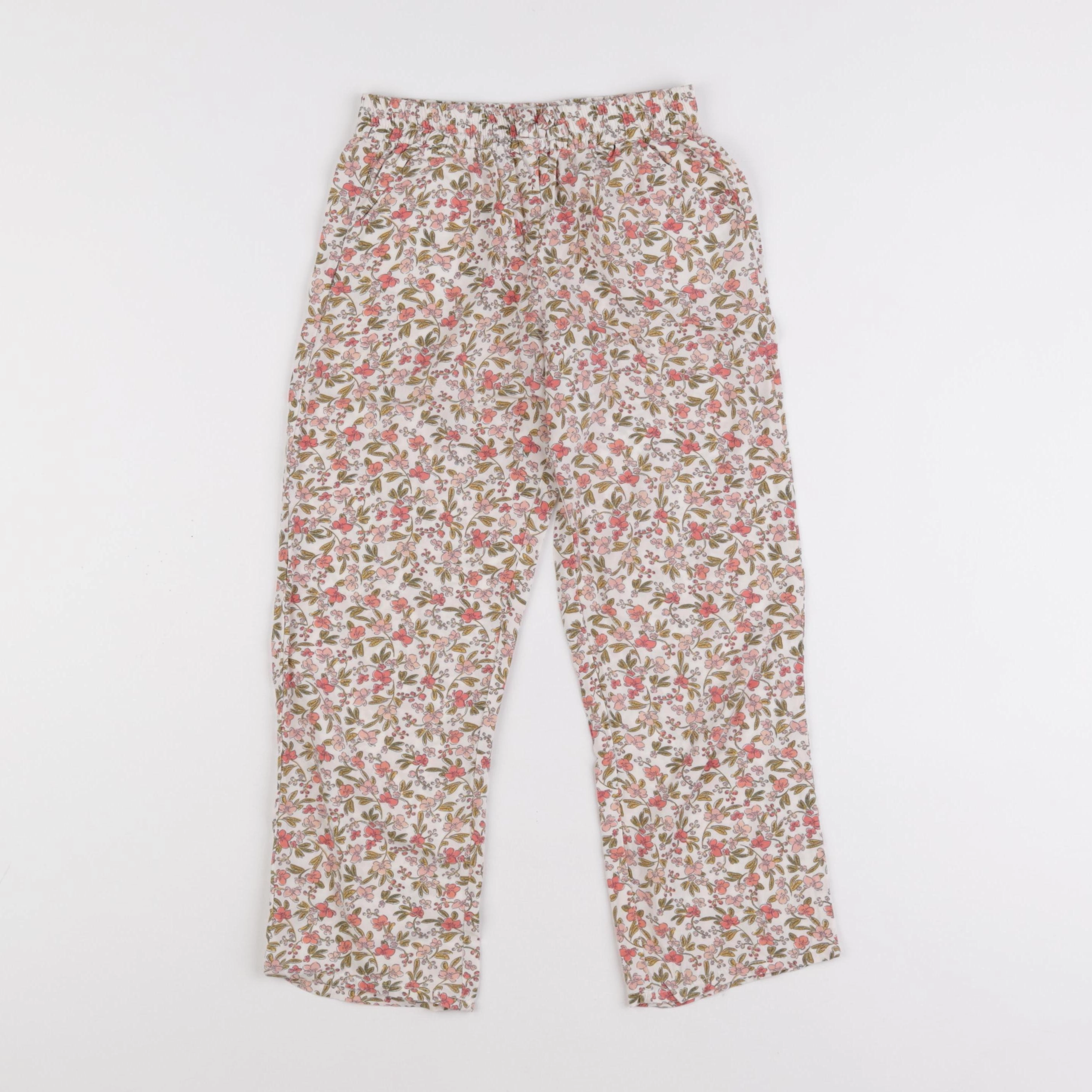 Vertbaudet - pantalon rose - 7 ans