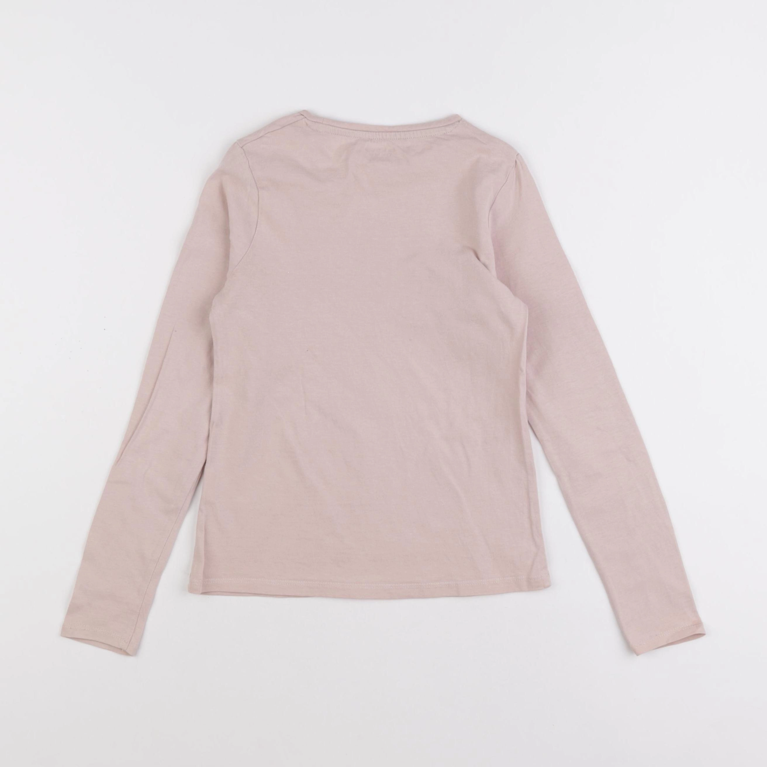 Vertbaudet - tee-shirt rose - 8 ans