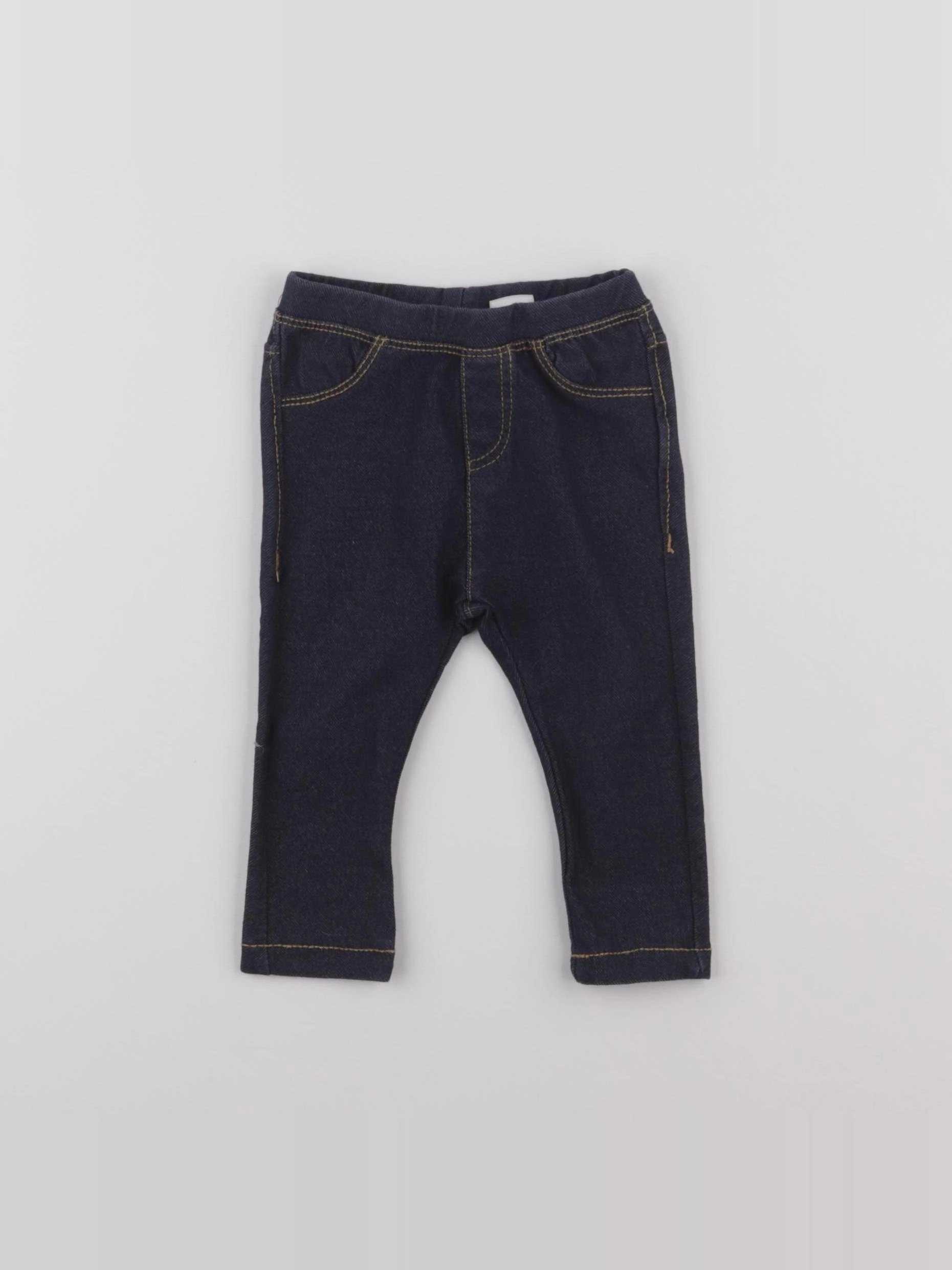 Zara - jegging bleu - 6/9 mois