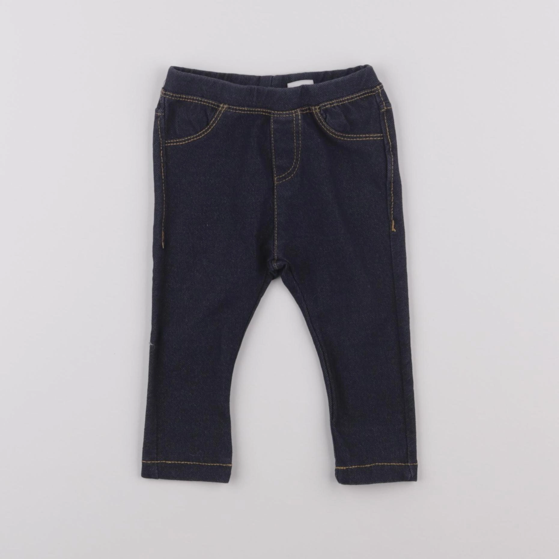 Zara - jegging bleu - 6/9 mois