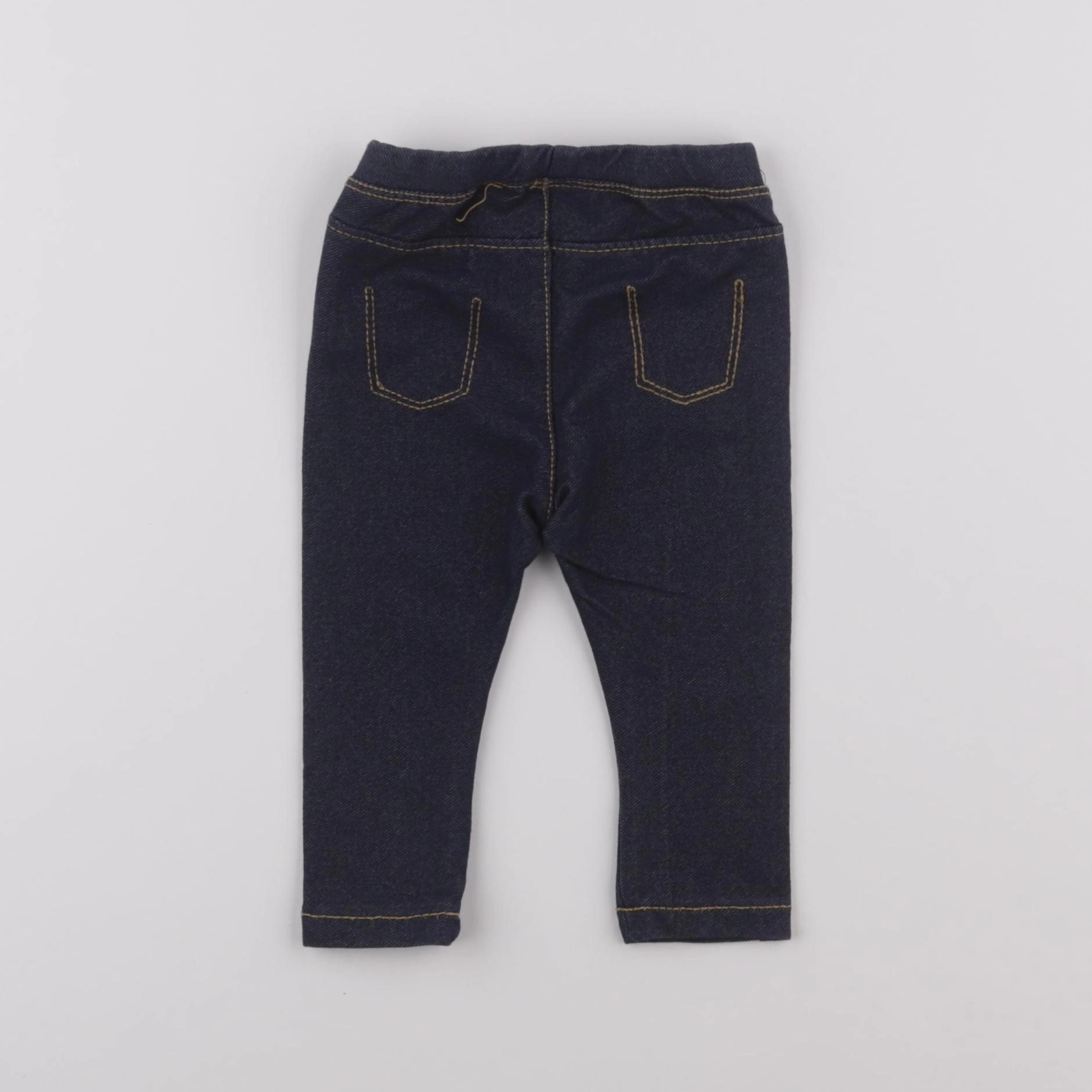 Zara - jegging bleu - 6/9 mois