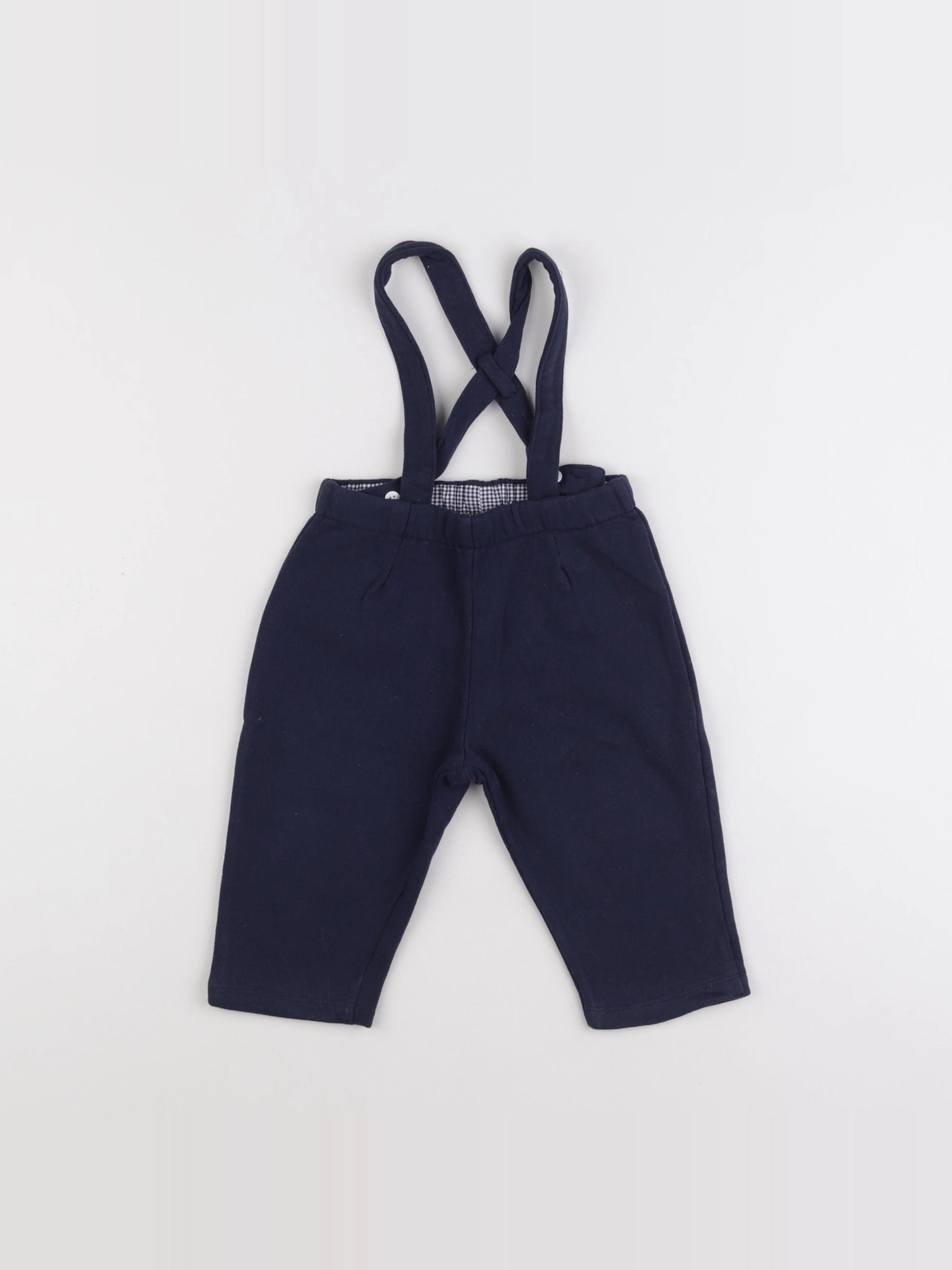 Cyrillus - pantalon bleu - 12 mois