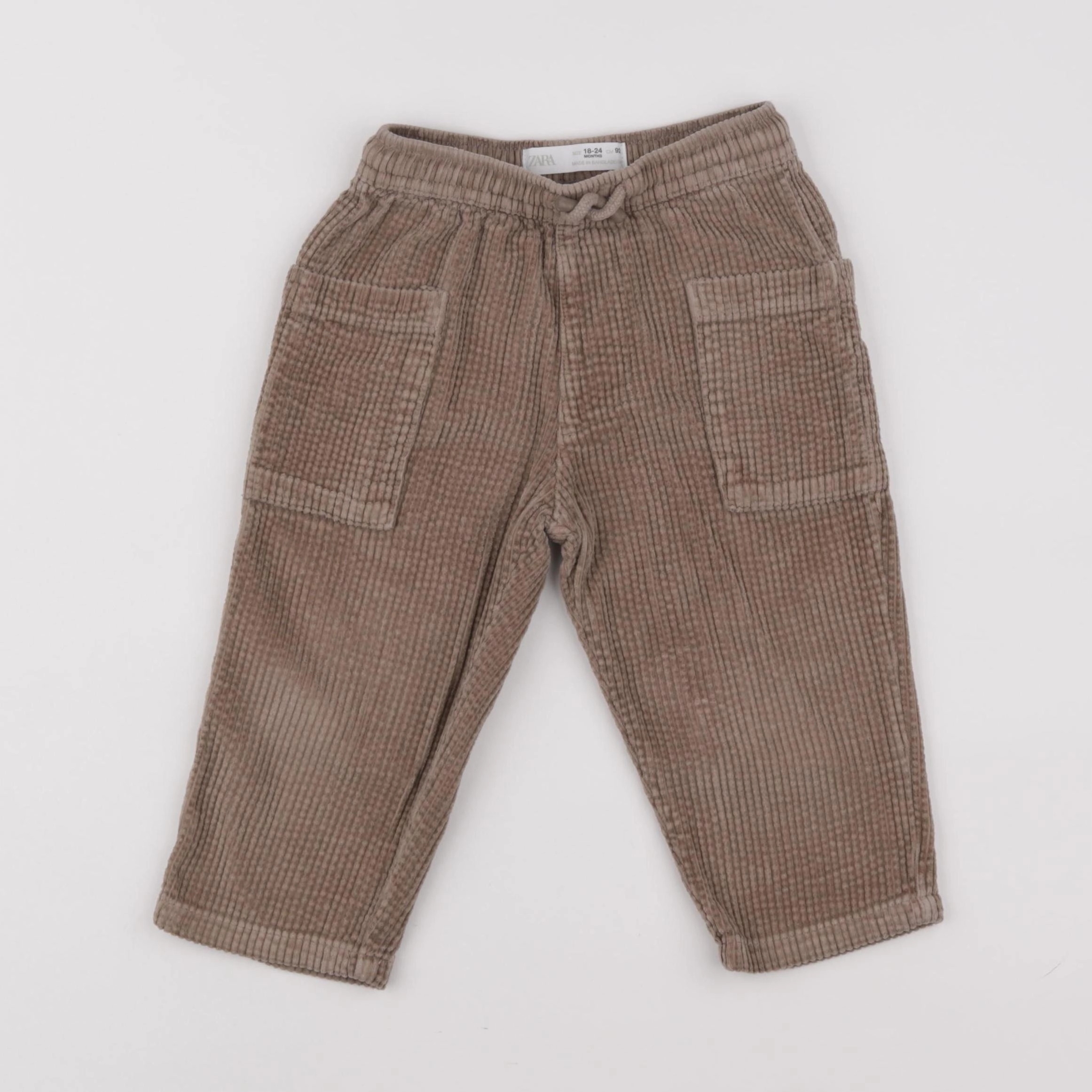 Zara - pantalon marron - 18/24 mois