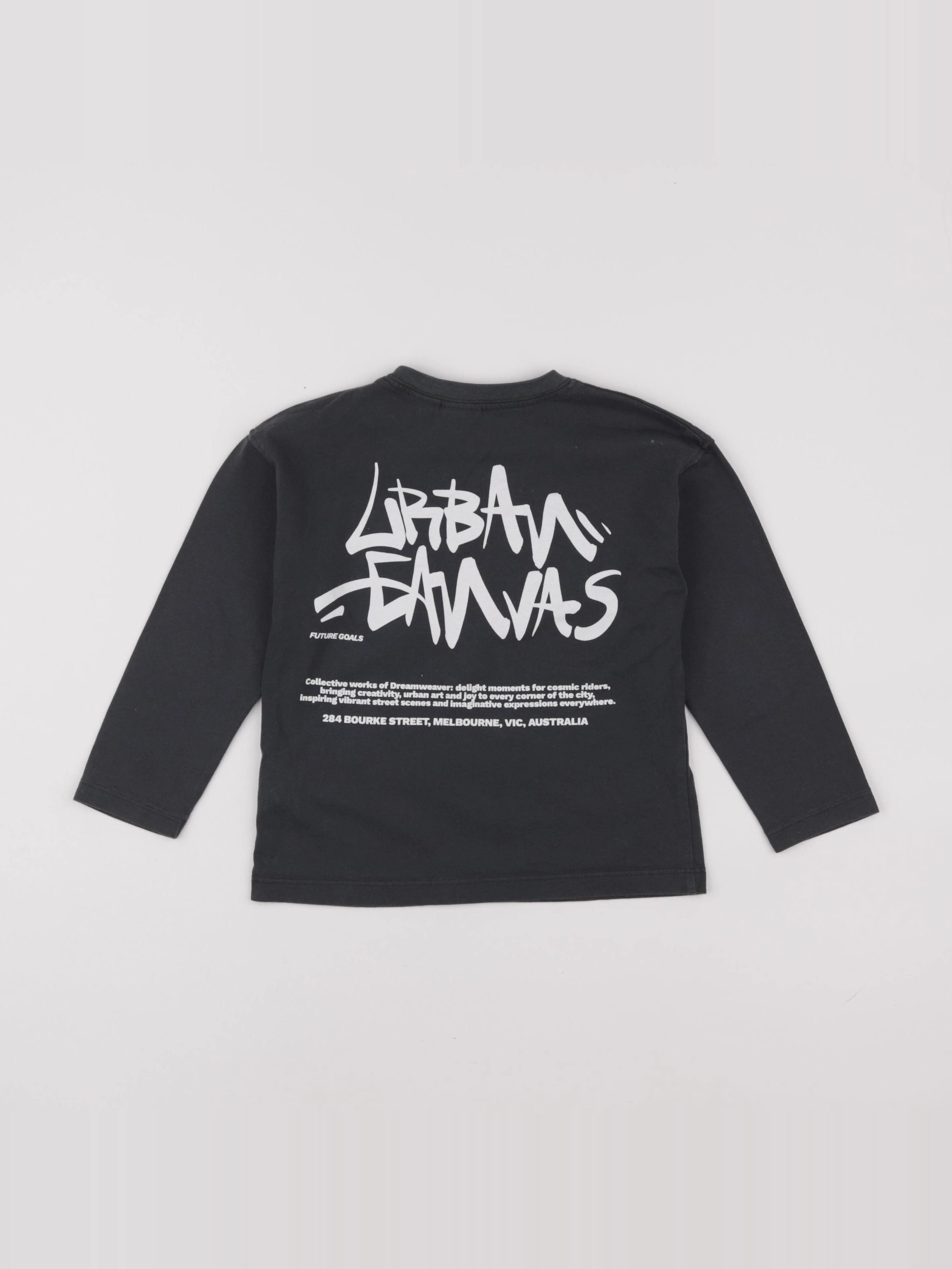 Zara - tee-shirt gris - 3 ans