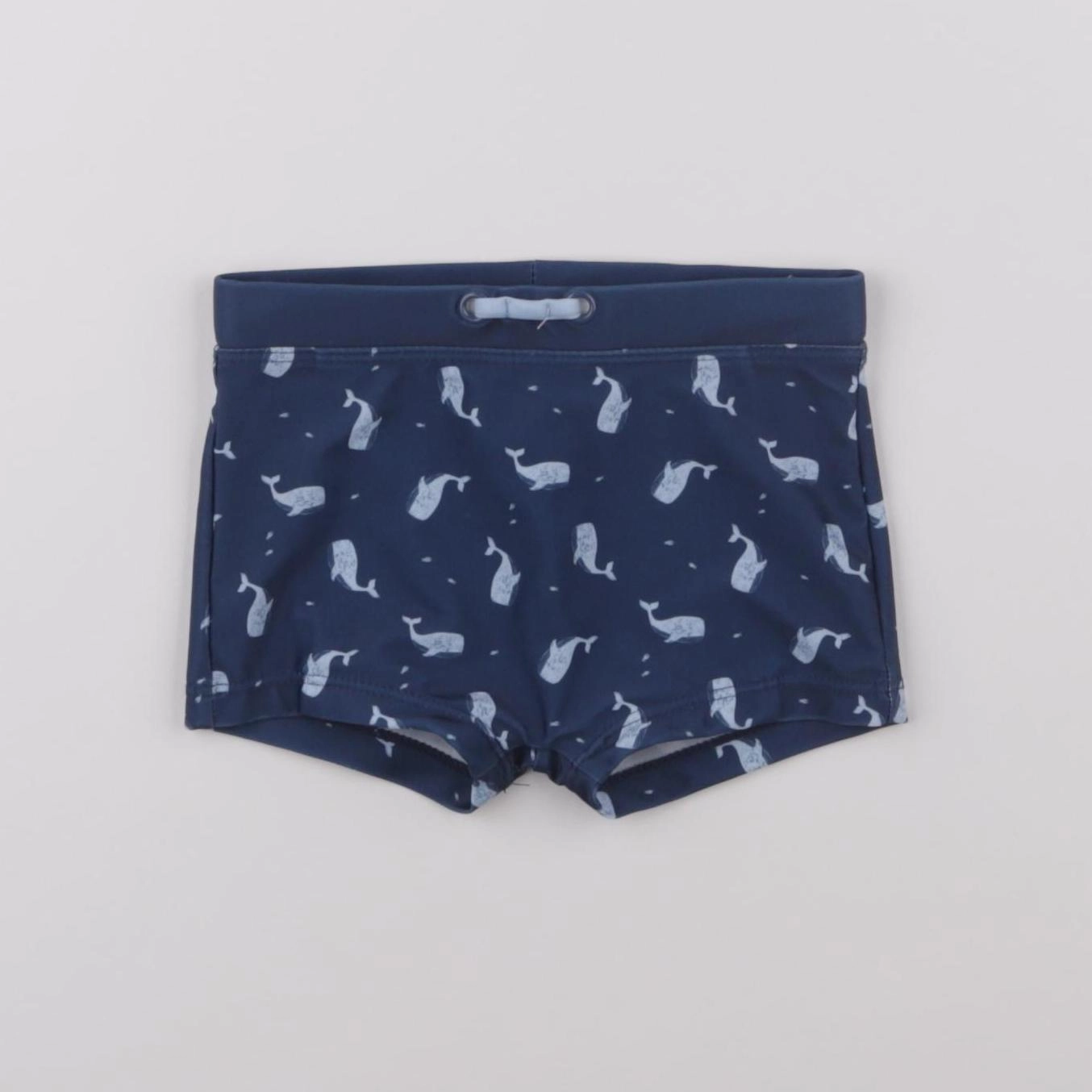Vertbaudet - maillot de bain bleu - 6/9 mois