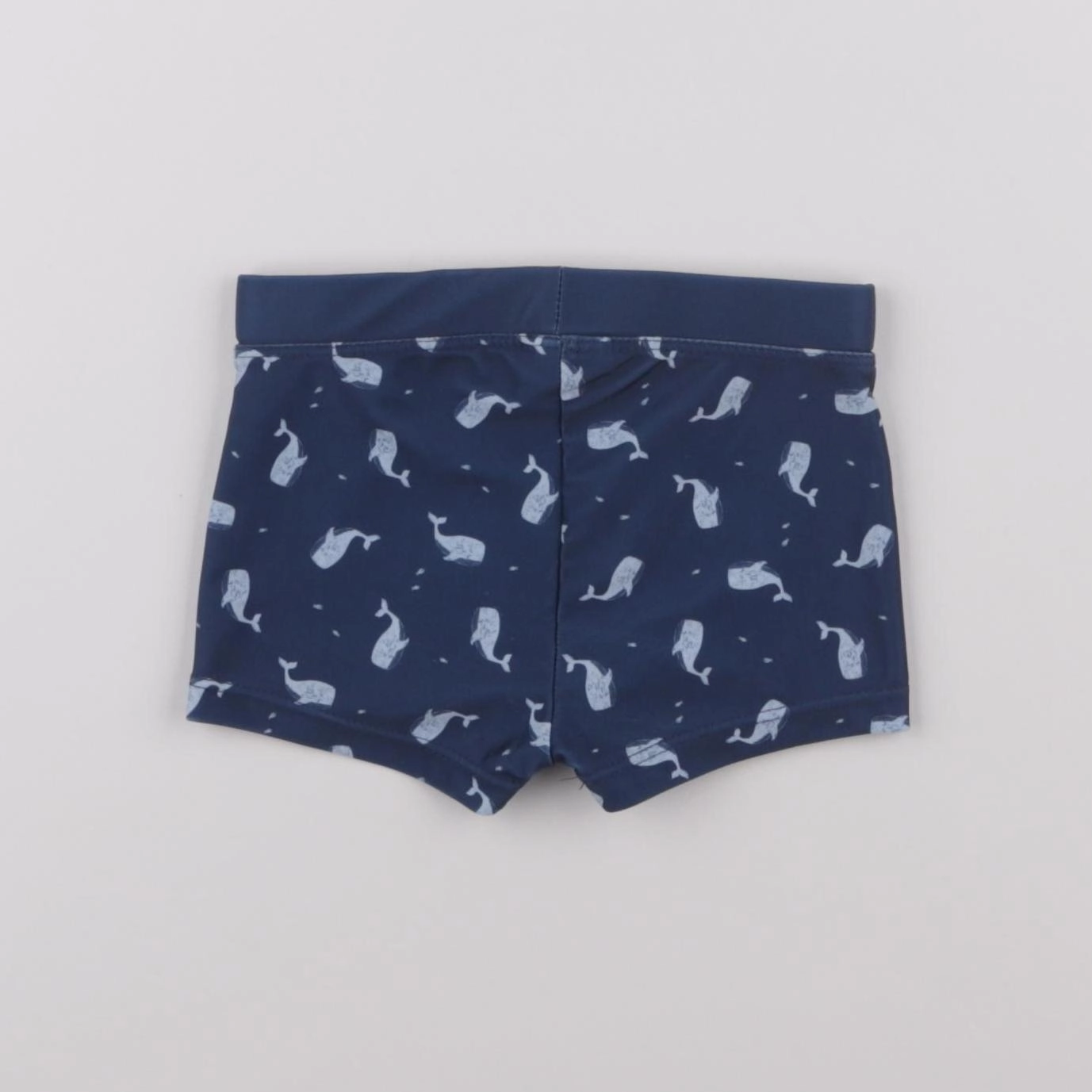 Vertbaudet - maillot de bain bleu - 6/9 mois